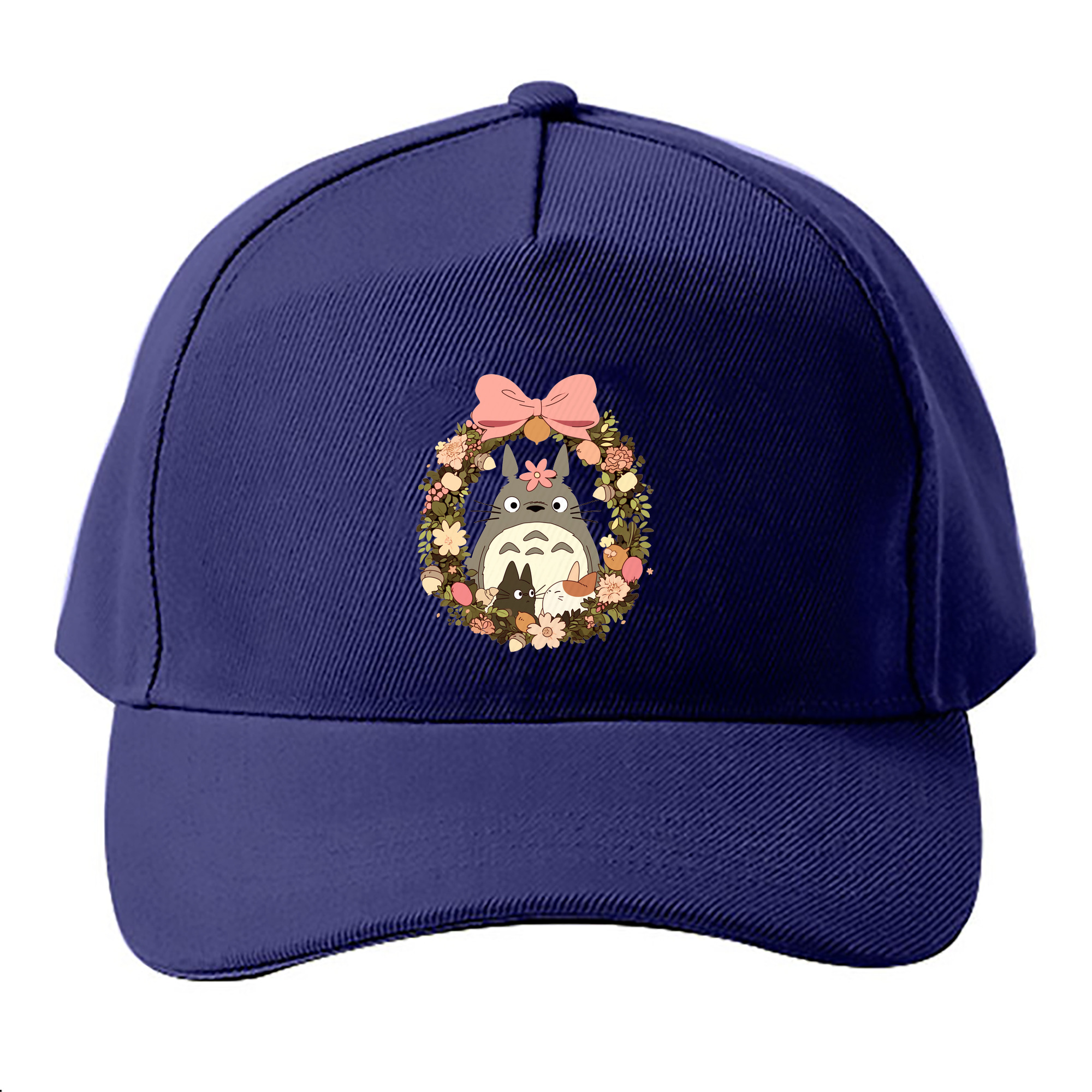 （画像用） となりのトトロ 草壁メイ 草壁サツキ My Neighbor Totoro Satsuki Kusakabe Mei Kusakabe ベースボールキャップ 綿100％ 男女兼用 帽子 スポーツ