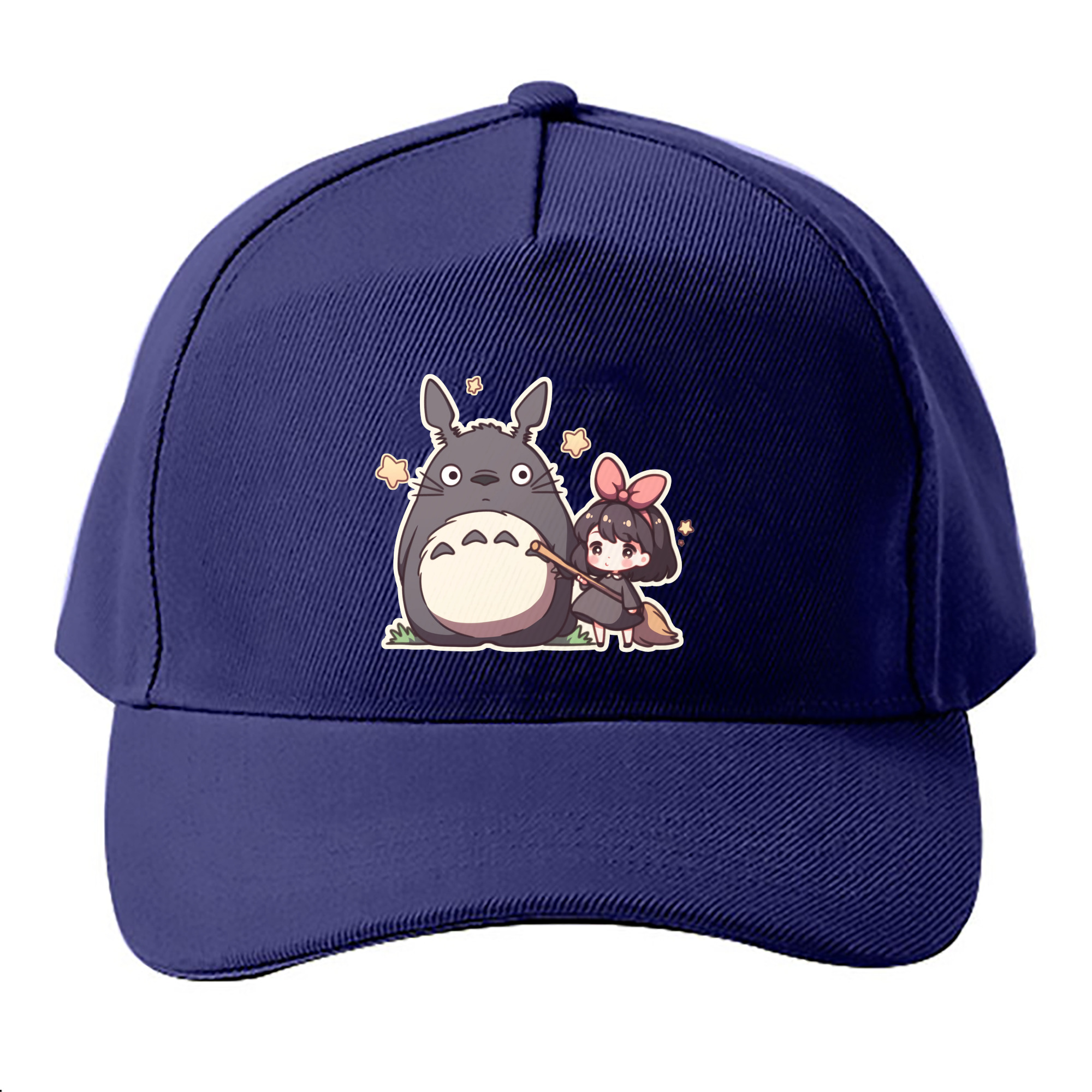（画像用） となりのトトロ 草壁メイ 草壁サツキ My Neighbor Totoro Satsuki Kusakabe Mei Kusakabe ベースボールキャップ 綿100％ 男女兼用 帽子 スポーツ