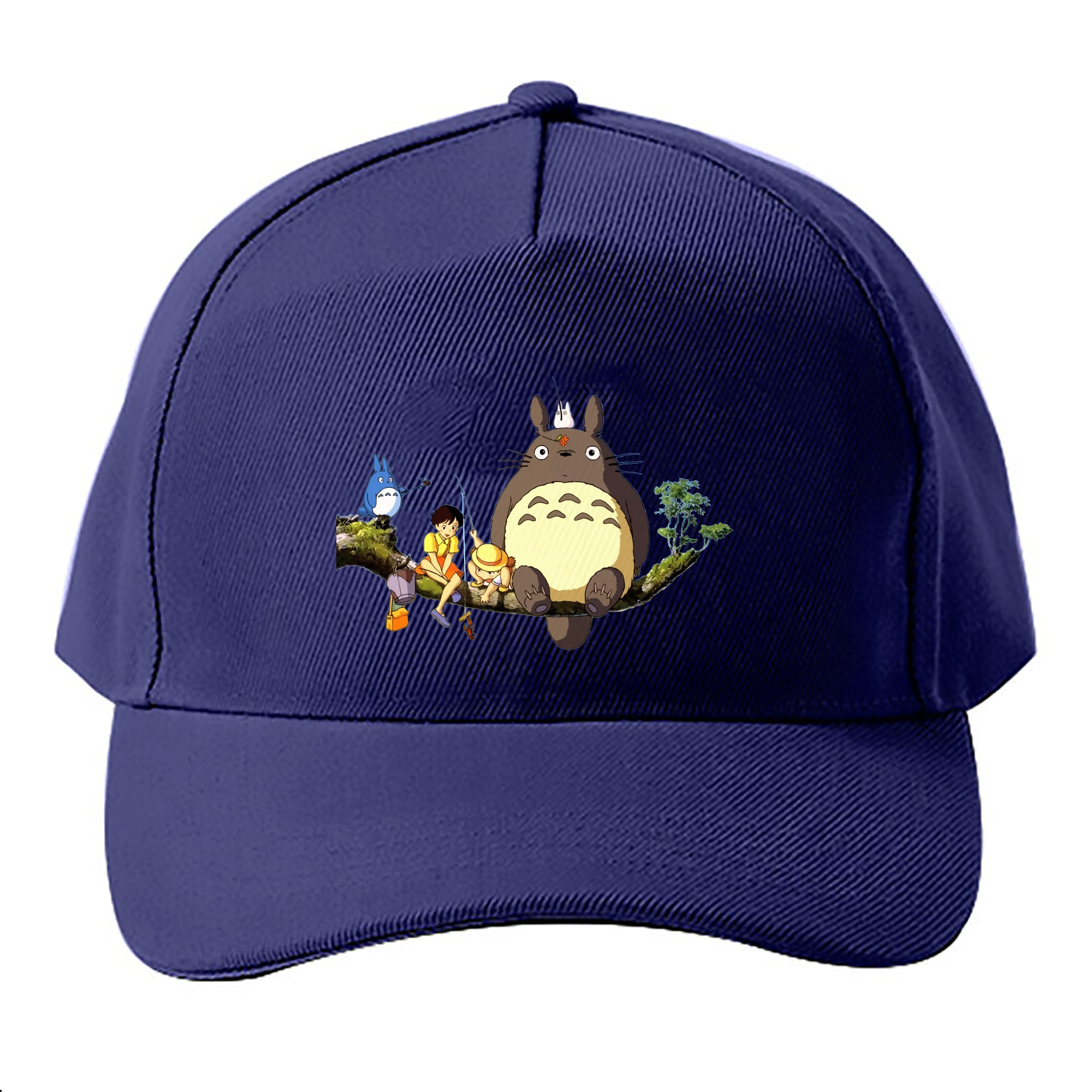 （画像用） となりのトトロ 草壁メイ 草壁サツキ My Neighbor Totoro Satsuki Kusakabe Mei Kusakabe ベースボールキャップ 綿100％ 男女兼用 帽子 スポーツ