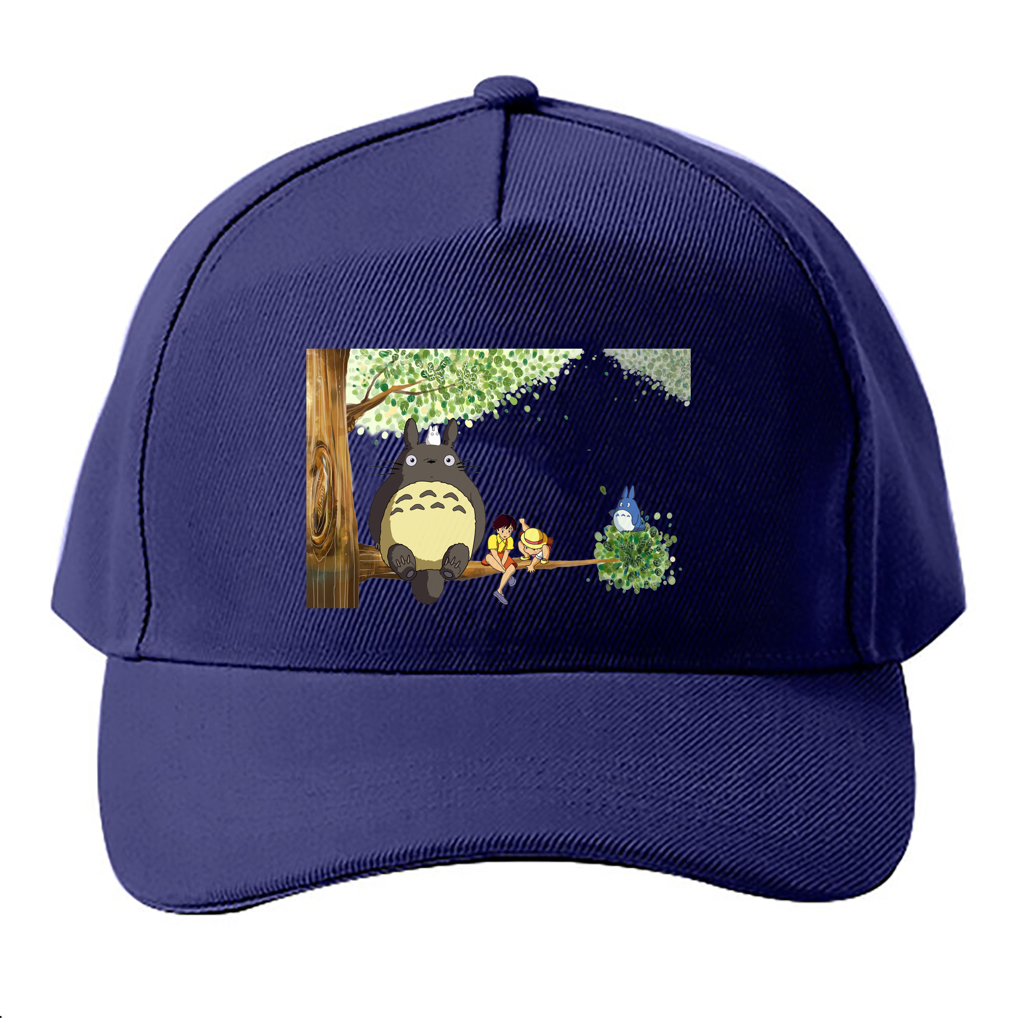 （画像用） となりのトトロ 草壁メイ 草壁サツキ My Neighbor Totoro Satsuki Kusakabe Mei Kusakabe ベースボールキャップ 綿100％ 男女兼用 帽子 スポーツ