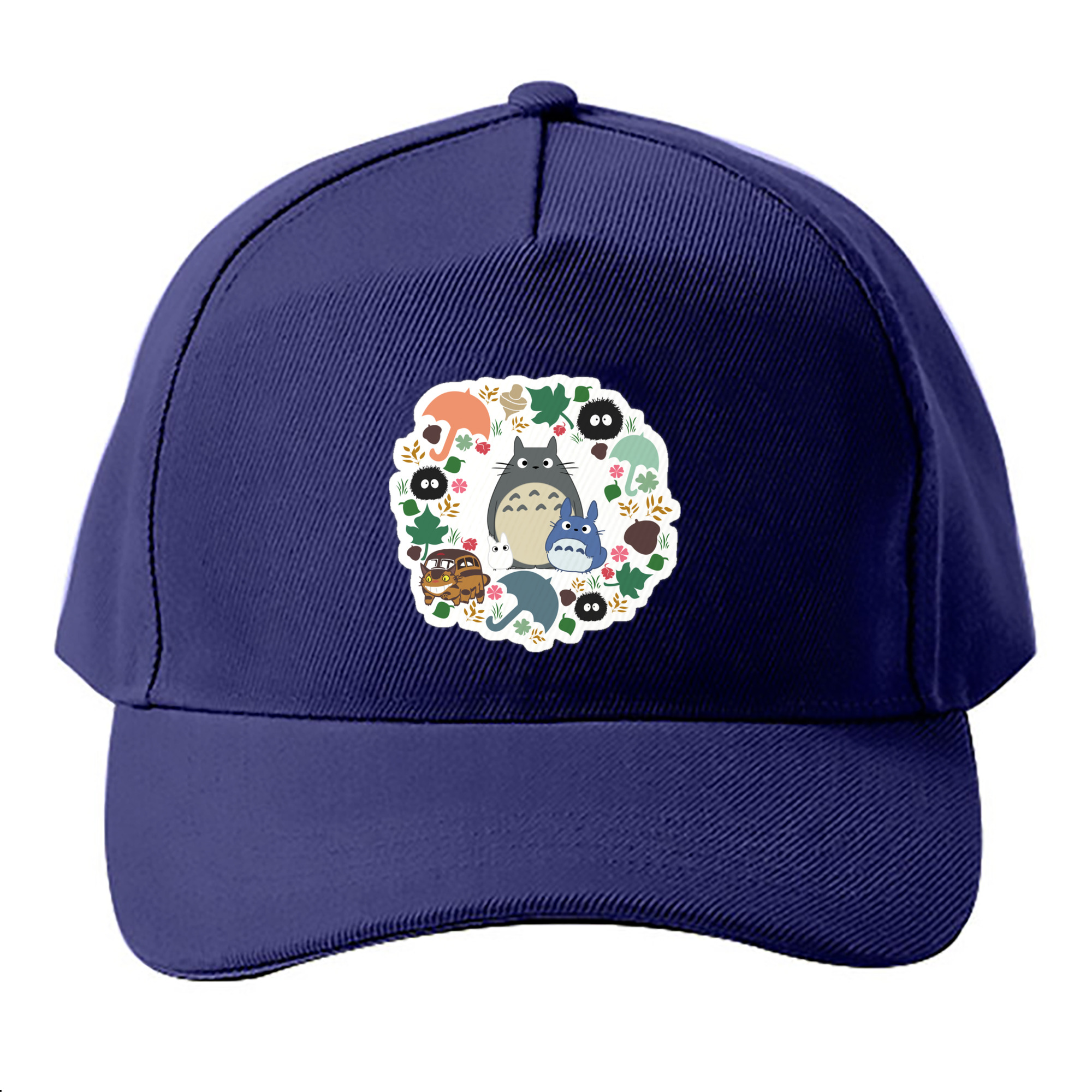 （画像用） となりのトトロ 草壁メイ 草壁サツキ My Neighbor Totoro Satsuki Kusakabe Mei Kusakabe ベースボールキャップ 綿100％ 男女兼用 帽子 スポーツ
