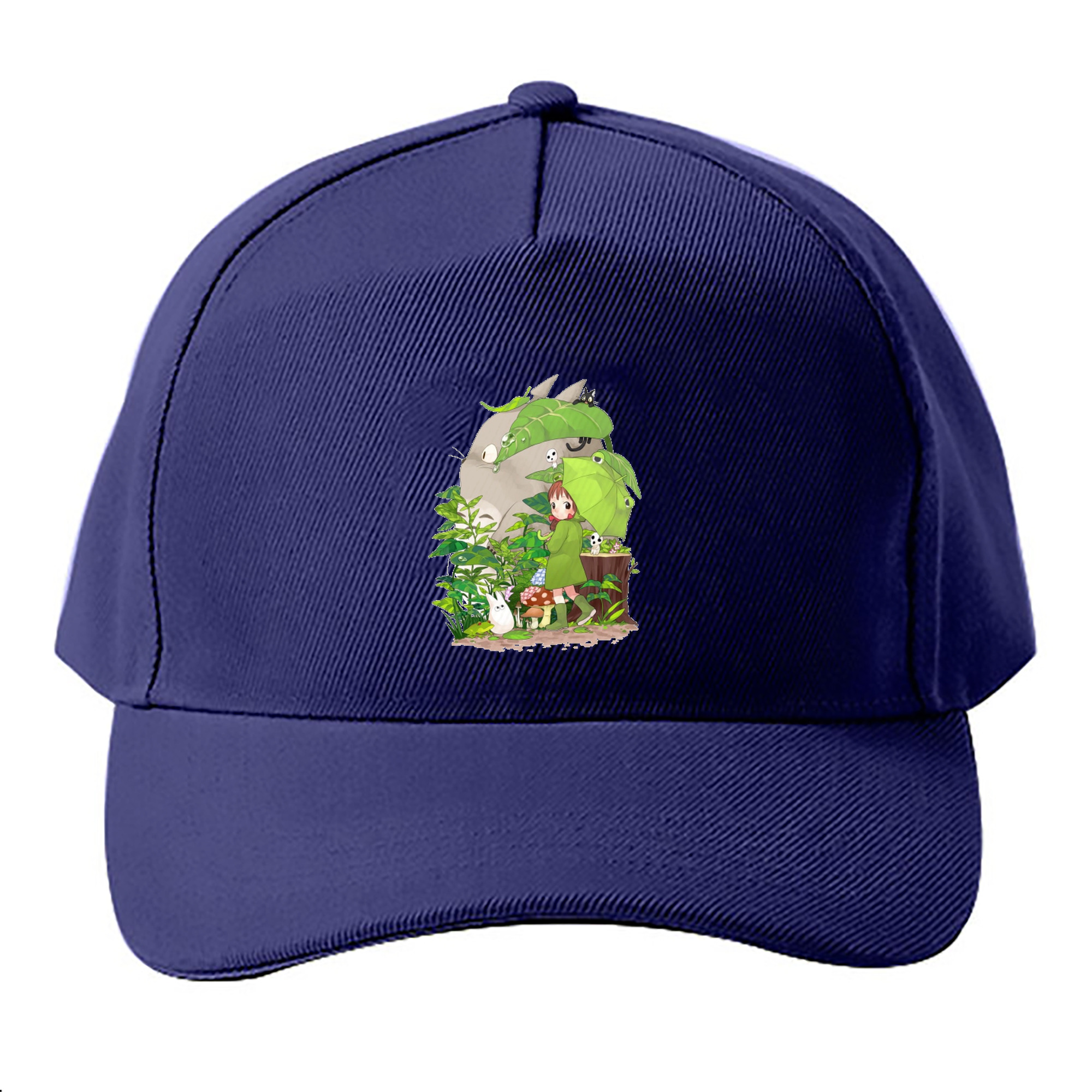 （画像用） となりのトトロ 草壁メイ 草壁サツキ My Neighbor Totoro Satsuki Kusakabe Mei Kusakabe ベースボールキャップ 綿100％ 男女兼用 帽子 スポーツ
