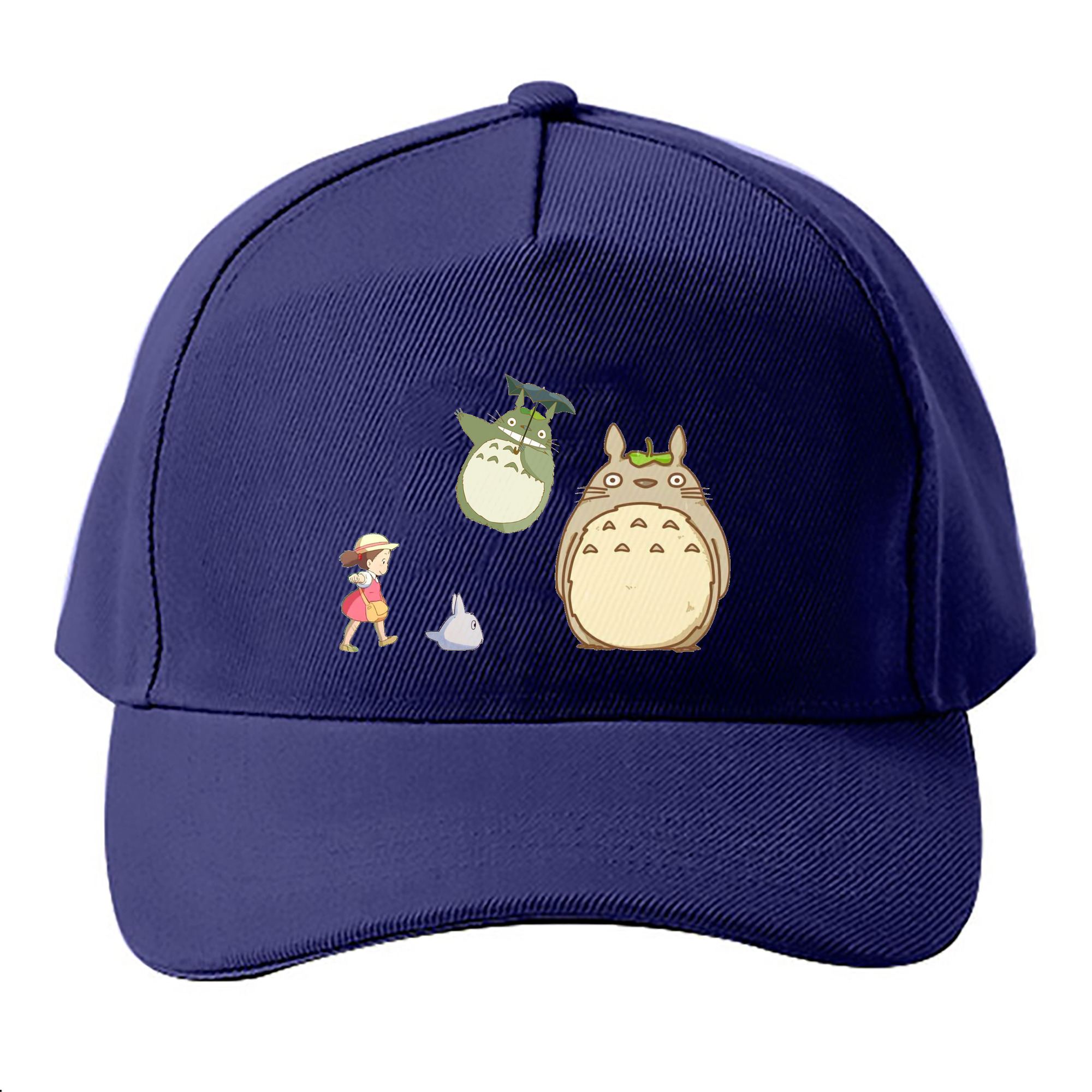 （画像用） となりのトトロ 草壁メイ 草壁サツキ My Neighbor Totoro Satsuki Kusakabe Mei Kusakabe ベースボールキャップ 綿100％ 男女兼用 帽子 スポーツ