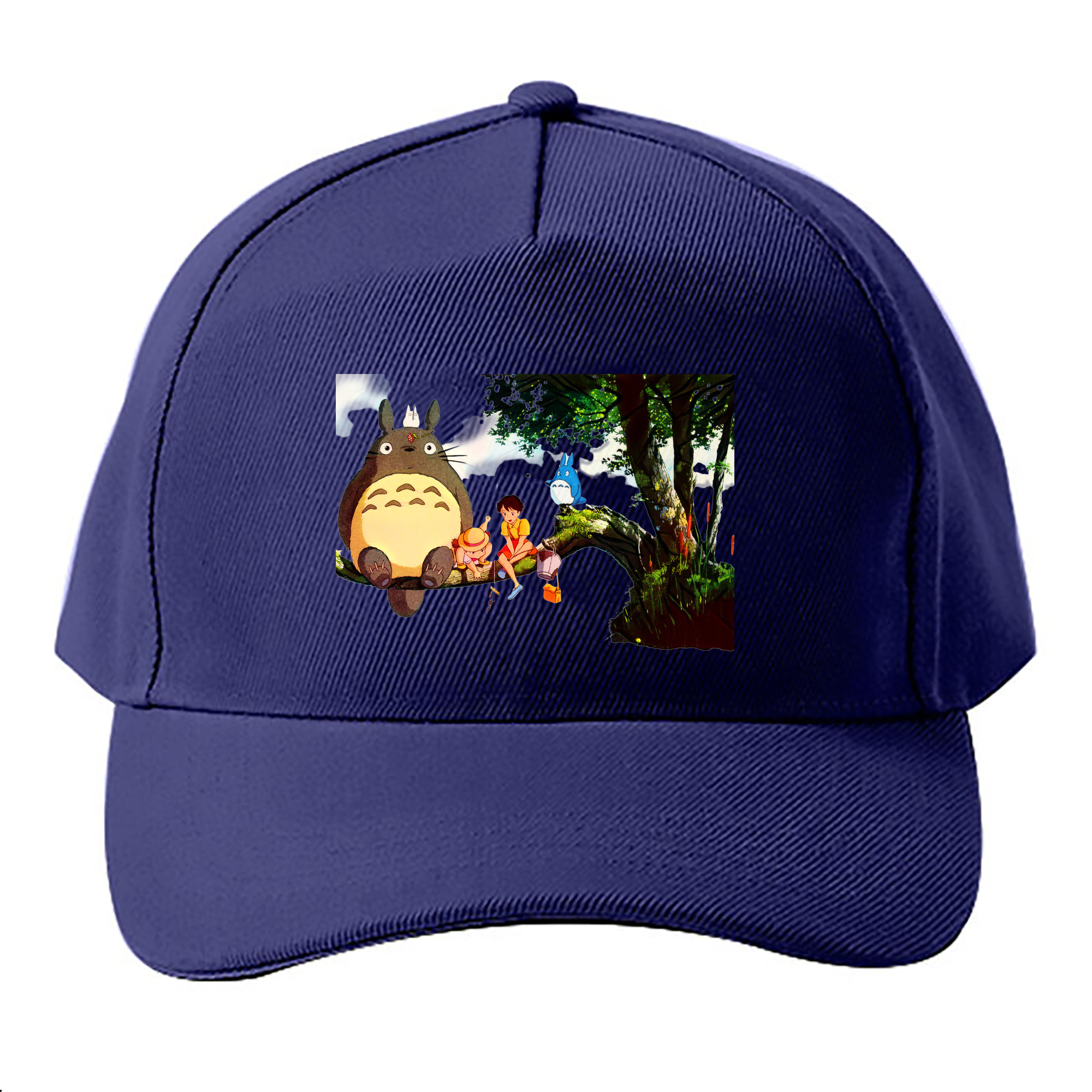 （画像用） となりのトトロ 草壁メイ 草壁サツキ My Neighbor Totoro Satsuki Kusakabe Mei Kusakabe ベースボールキャップ 綿100％ 男女兼用 帽子 スポーツ
