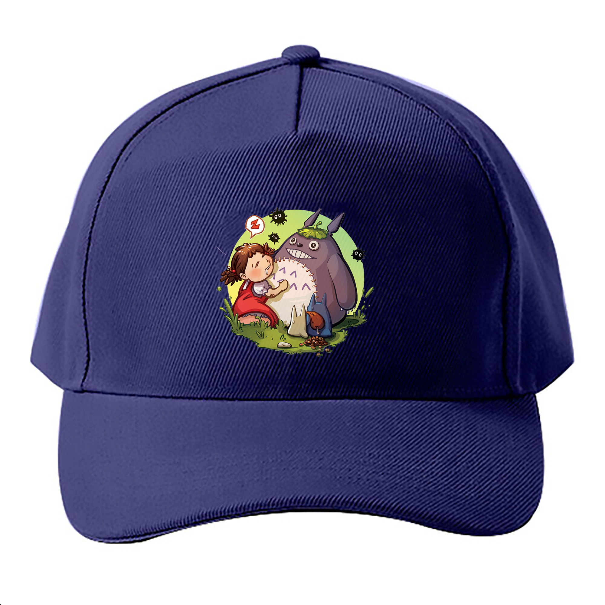 （画像用） となりのトトロ 草壁メイ 草壁サツキ My Neighbor Totoro Satsuki Kusakabe Mei Kusakabe ベースボールキャップ 綿100％ 男女兼用 帽子 スポーツ