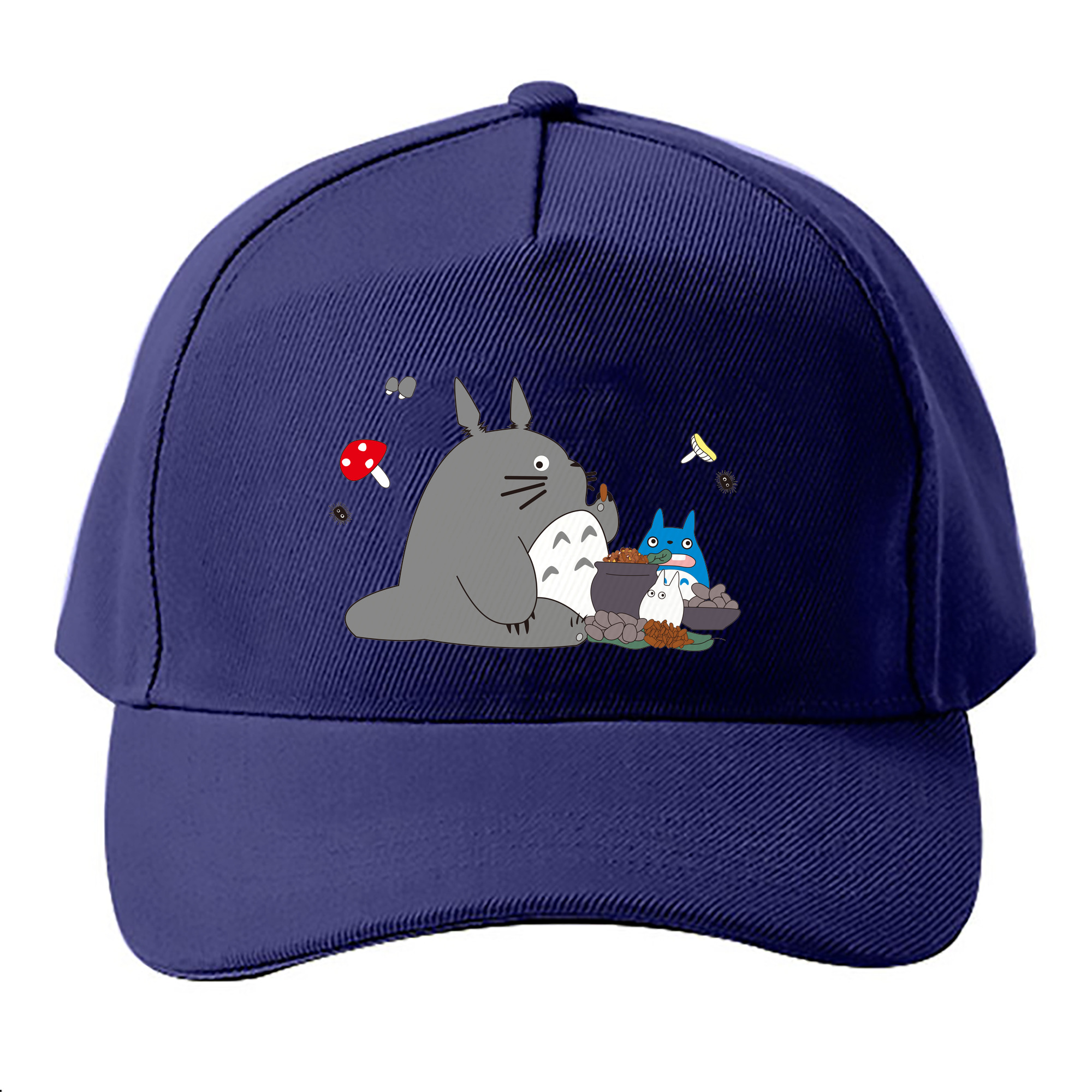 （画像用） となりのトトロ 草壁メイ 草壁サツキ My Neighbor Totoro Satsuki Kusakabe Mei Kusakabe ベースボールキャップ 綿100％ 男女兼用 帽子 スポーツ