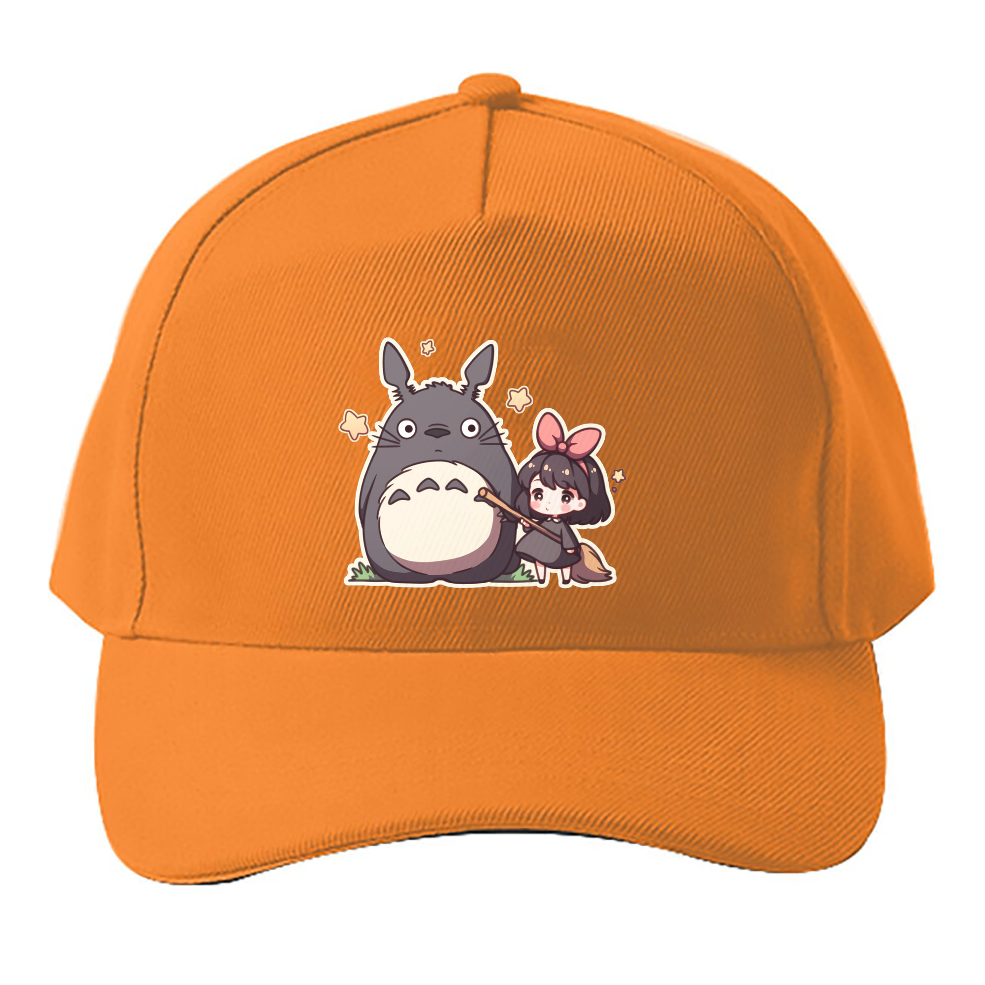 （画像用） となりのトトロ 草壁メイ 草壁サツキ My Neighbor Totoro Satsuki Kusakabe Mei Kusakabe ベースボールキャップ 綿100％ 男女兼用 帽子 スポーツ