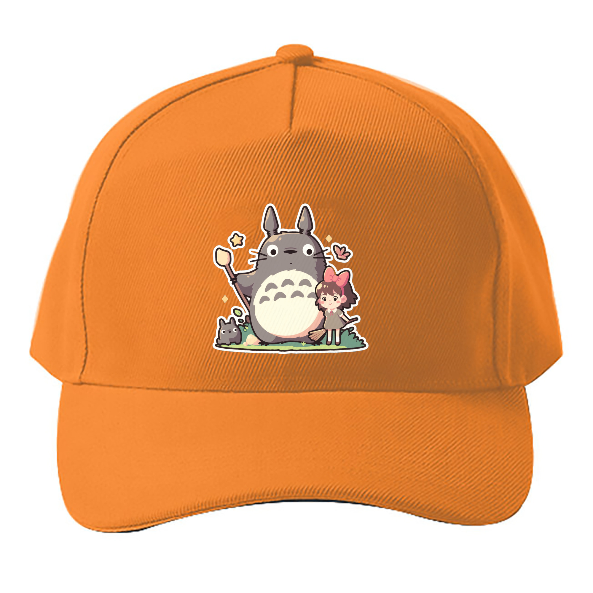 （画像用） となりのトトロ 草壁メイ 草壁サツキ My Neighbor Totoro Satsuki Kusakabe Mei Kusakabe ベースボールキャップ 綿100％ 男女兼用 帽子 スポーツ