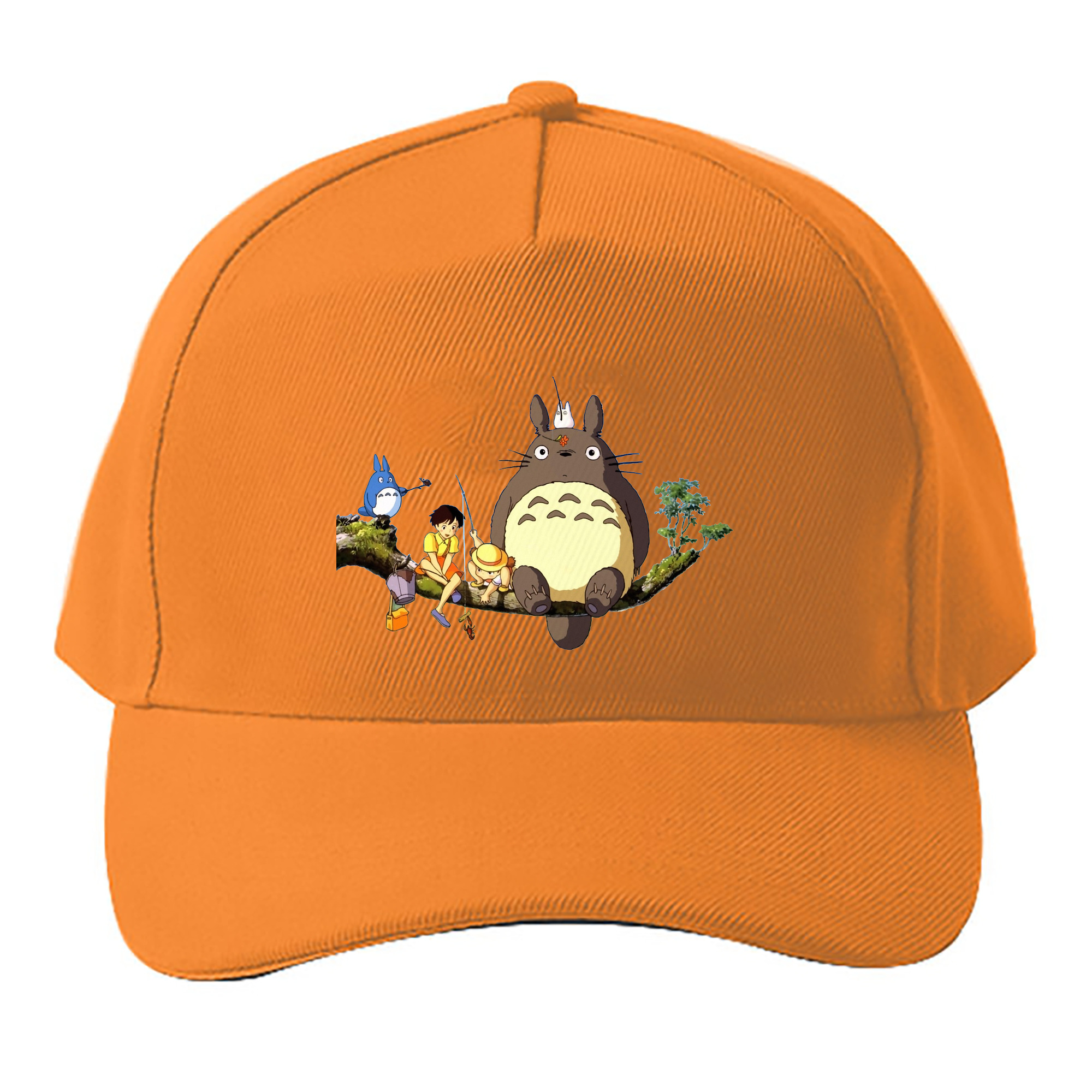 （画像用） となりのトトロ 草壁メイ 草壁サツキ My Neighbor Totoro Satsuki Kusakabe Mei Kusakabe ベースボールキャップ 綿100％ 男女兼用 帽子 スポーツ