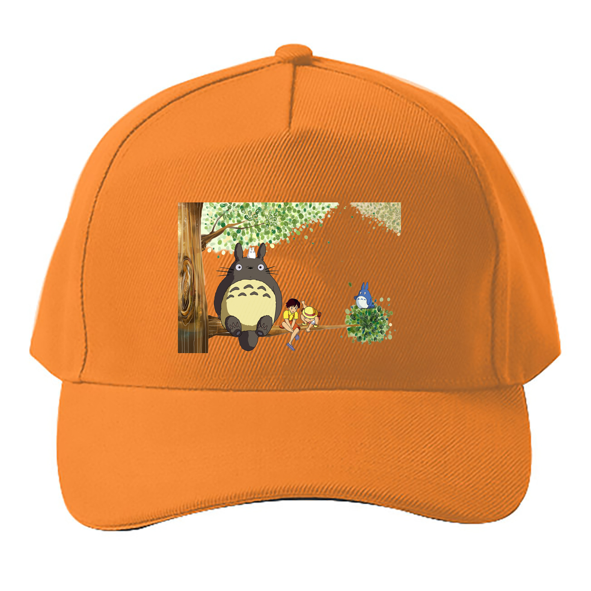 （画像用） となりのトトロ 草壁メイ 草壁サツキ My Neighbor Totoro Satsuki Kusakabe Mei Kusakabe ベースボールキャップ 綿100％ 男女兼用 帽子 スポーツ