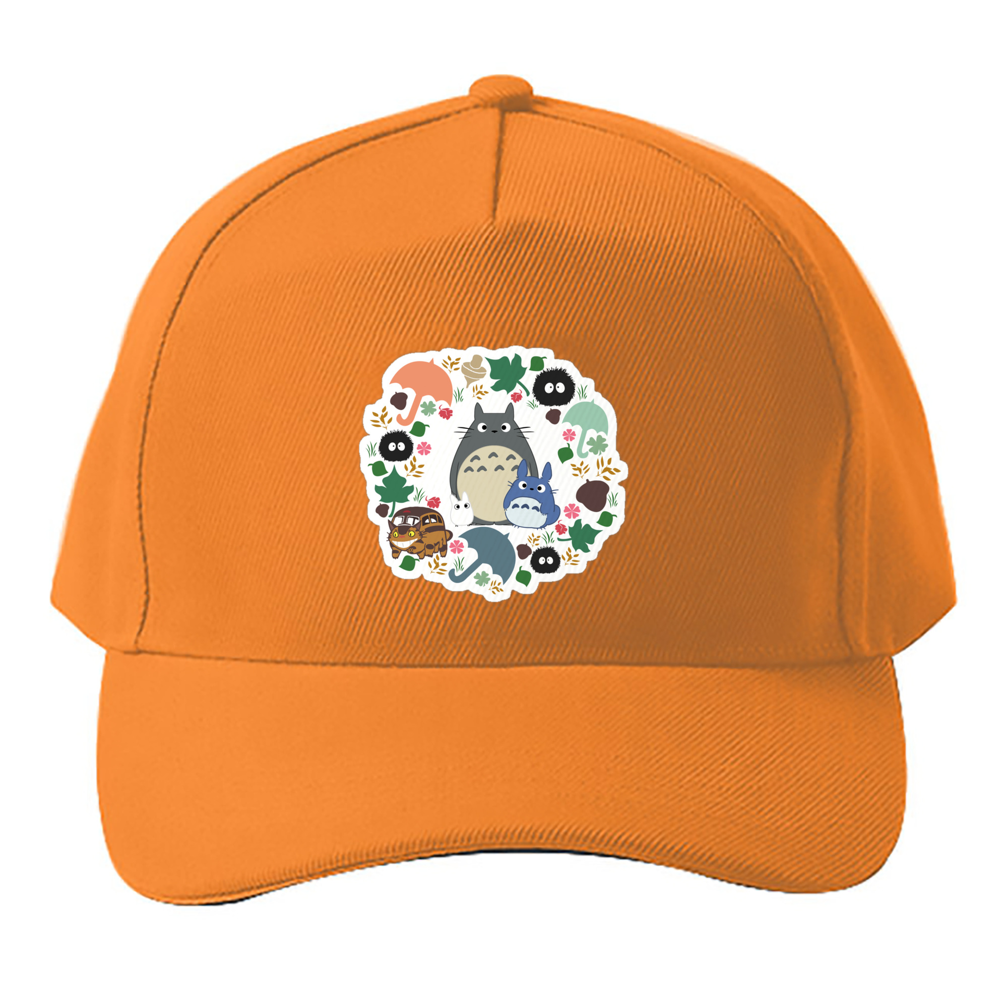 （画像用） となりのトトロ 草壁メイ 草壁サツキ My Neighbor Totoro Satsuki Kusakabe Mei Kusakabe ベースボールキャップ 綿100％ 男女兼用 帽子 スポーツ