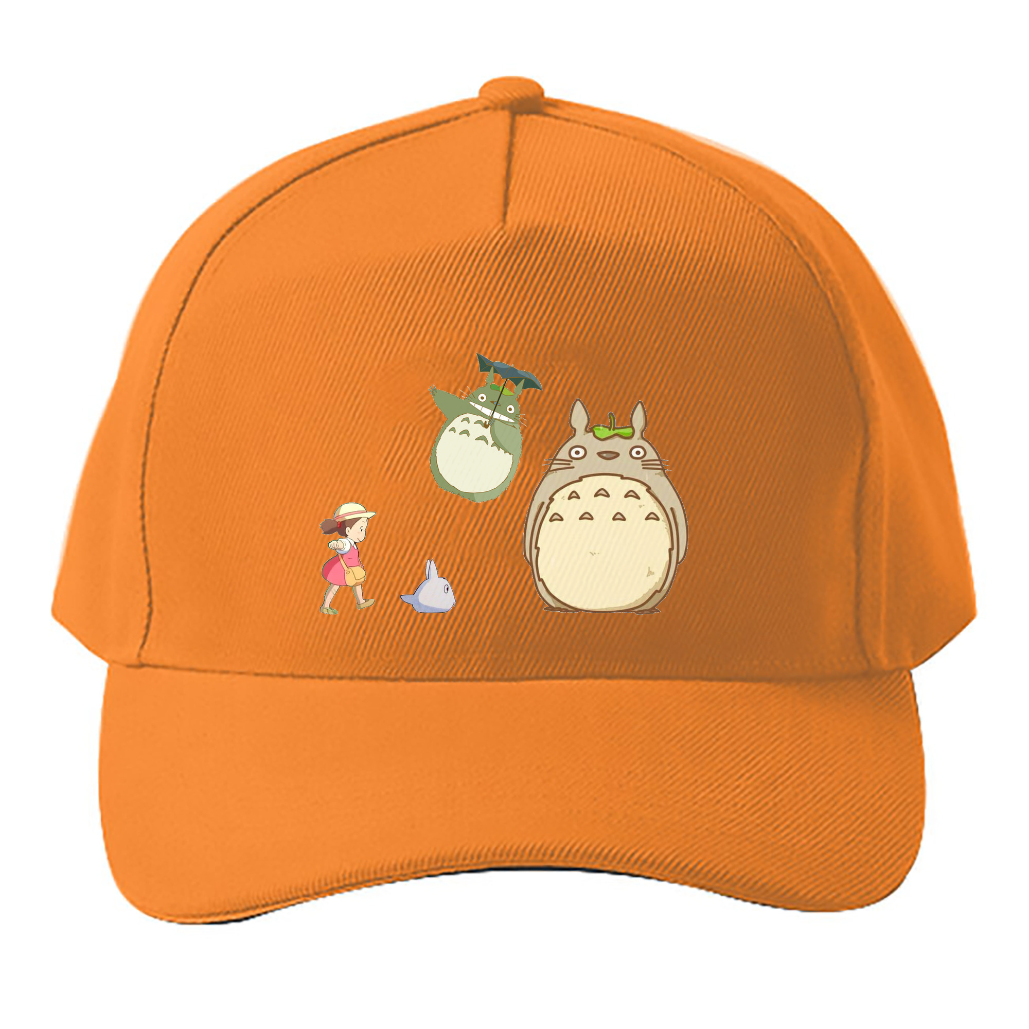 （画像用） となりのトトロ 草壁メイ 草壁サツキ My Neighbor Totoro Satsuki Kusakabe Mei Kusakabe ベースボールキャップ 綿100％ 男女兼用 帽子 スポーツ