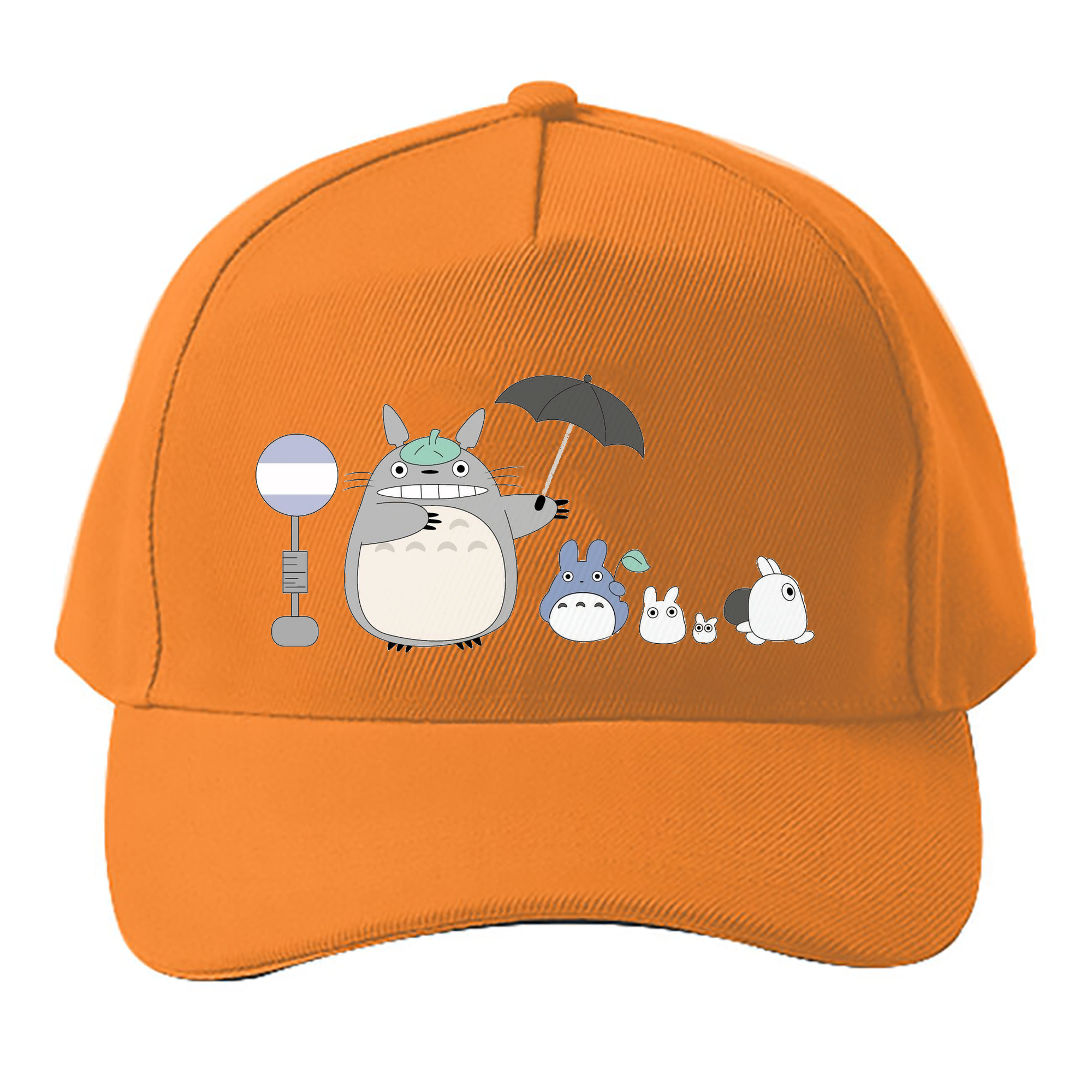 （画像用） となりのトトロ 草壁メイ 草壁サツキ My Neighbor Totoro Satsuki Kusakabe Mei Kusakabe ベースボールキャップ 綿100％ 男女兼用 帽子 スポーツ