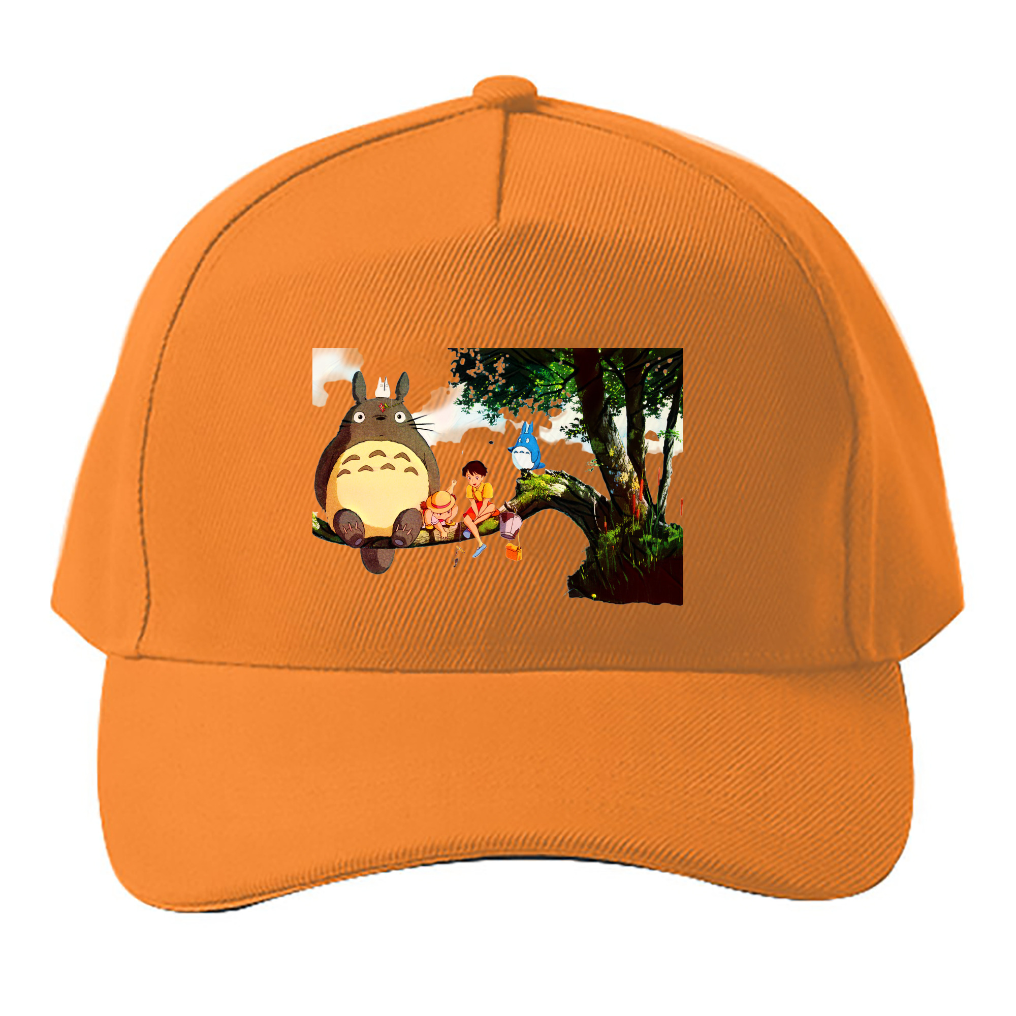 （画像用） となりのトトロ 草壁メイ 草壁サツキ My Neighbor Totoro Satsuki Kusakabe Mei Kusakabe ベースボールキャップ 綿100％ 男女兼用 帽子 スポーツ