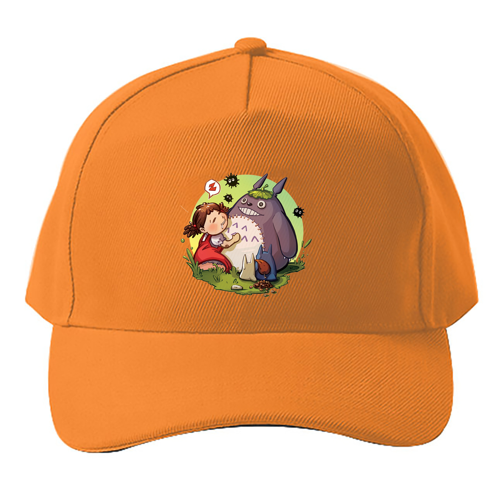 （画像用） となりのトトロ 草壁メイ 草壁サツキ My Neighbor Totoro Satsuki Kusakabe Mei Kusakabe ベースボールキャップ 綿100％ 男女兼用 帽子 スポーツ