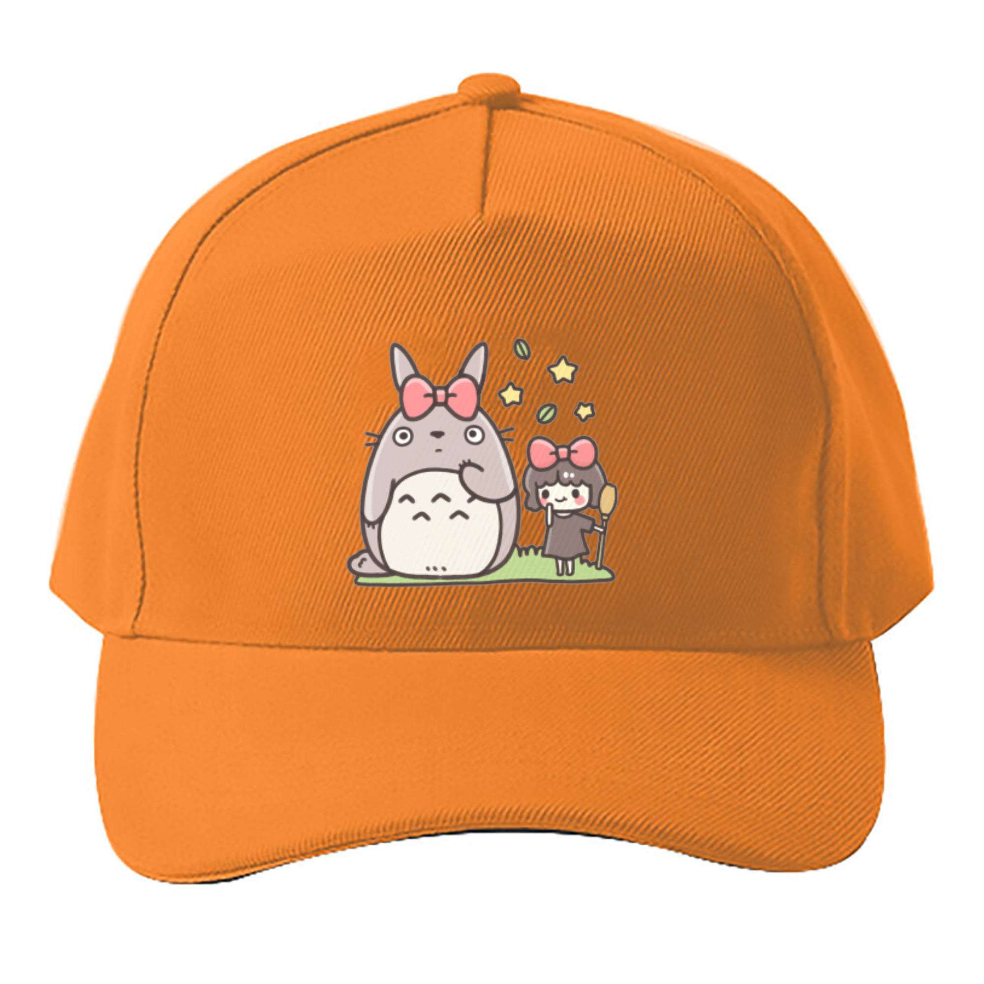 （画像用） となりのトトロ 草壁メイ 草壁サツキ My Neighbor Totoro Satsuki Kusakabe Mei Kusakabe ベースボールキャップ 綿100％ 男女兼用 帽子 スポーツ
