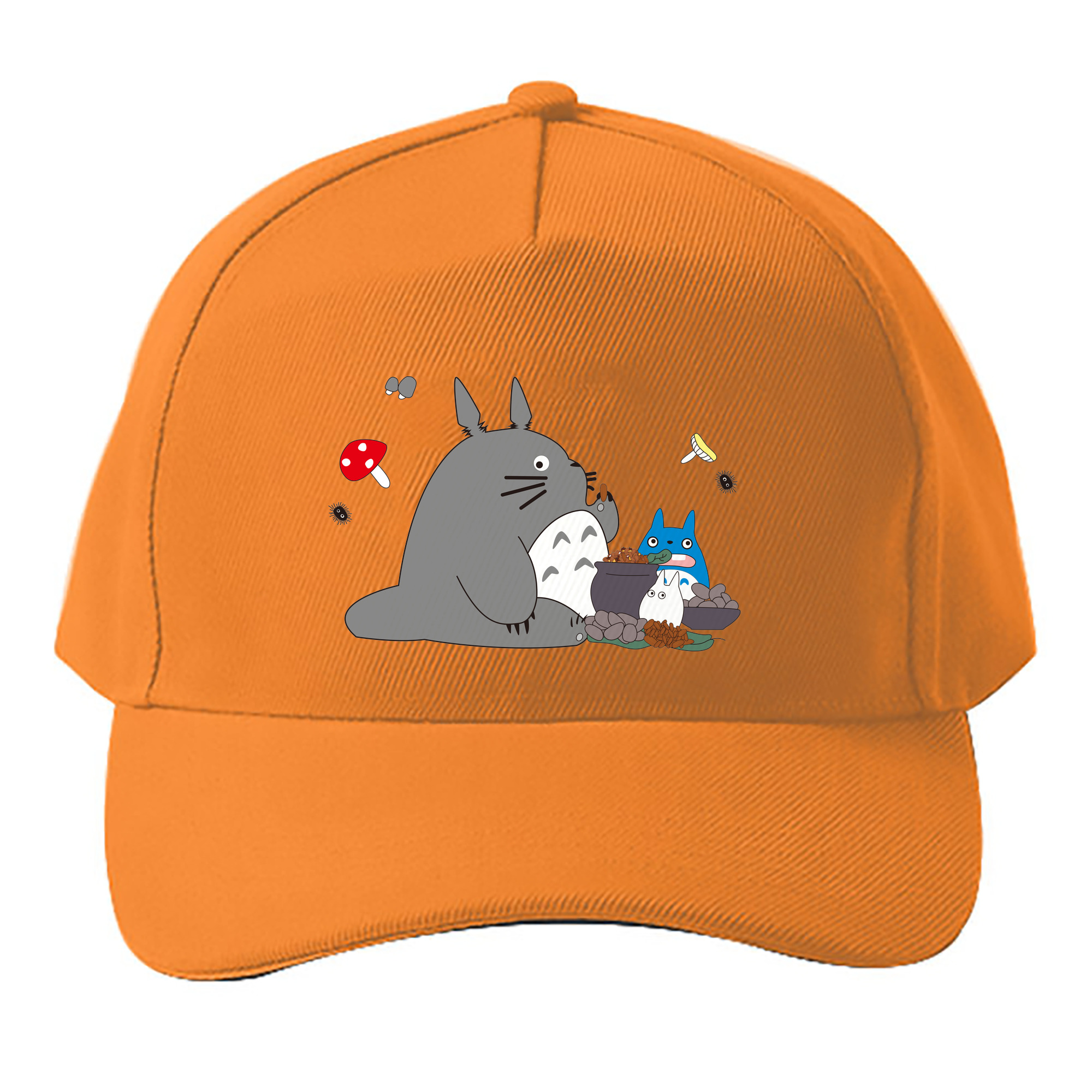 （画像用） となりのトトロ 草壁メイ 草壁サツキ My Neighbor Totoro Satsuki Kusakabe Mei Kusakabe ベースボールキャップ 綿100％ 男女兼用 帽子 スポーツ