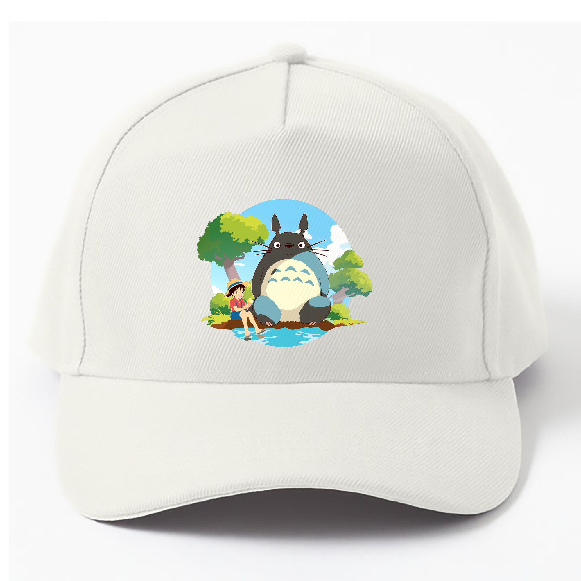 （画像用） となりのトトロ 草壁メイ 草壁サツキ My Neighbor Totoro Satsuki Kusakabe Mei Kusakabe ベースボールキャップ 綿100％ 男女兼用 帽子 スポーツ