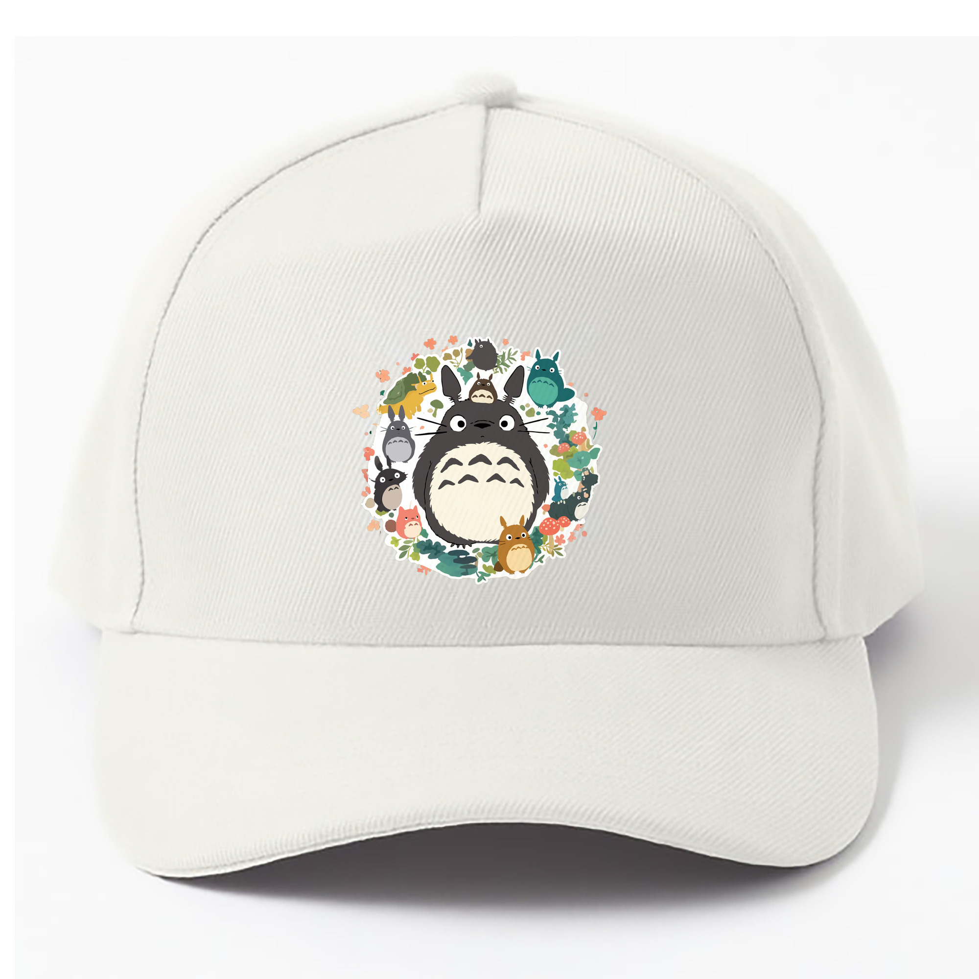 （画像用） となりのトトロ 草壁メイ 草壁サツキ My Neighbor Totoro Satsuki Kusakabe Mei Kusakabe ベースボールキャップ 綿100％ 男女兼用 帽子 スポーツ