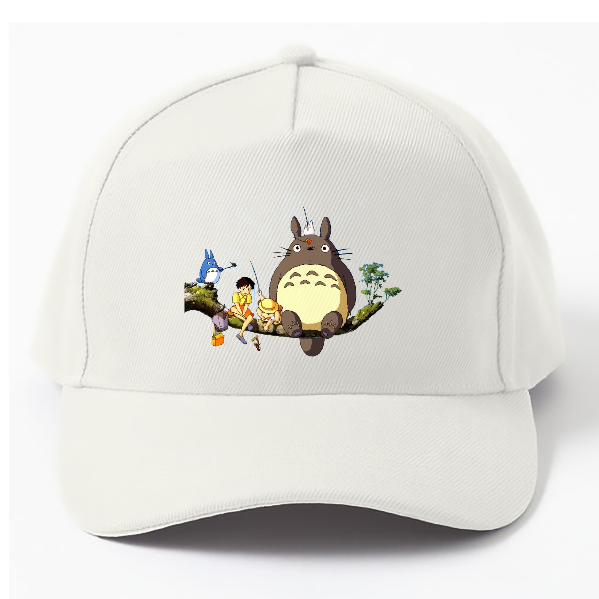（画像用） となりのトトロ 草壁メイ 草壁サツキ My Neighbor Totoro Satsuki Kusakabe Mei Kusakabe ベースボールキャップ 綿100％ 男女兼用 帽子 スポーツ