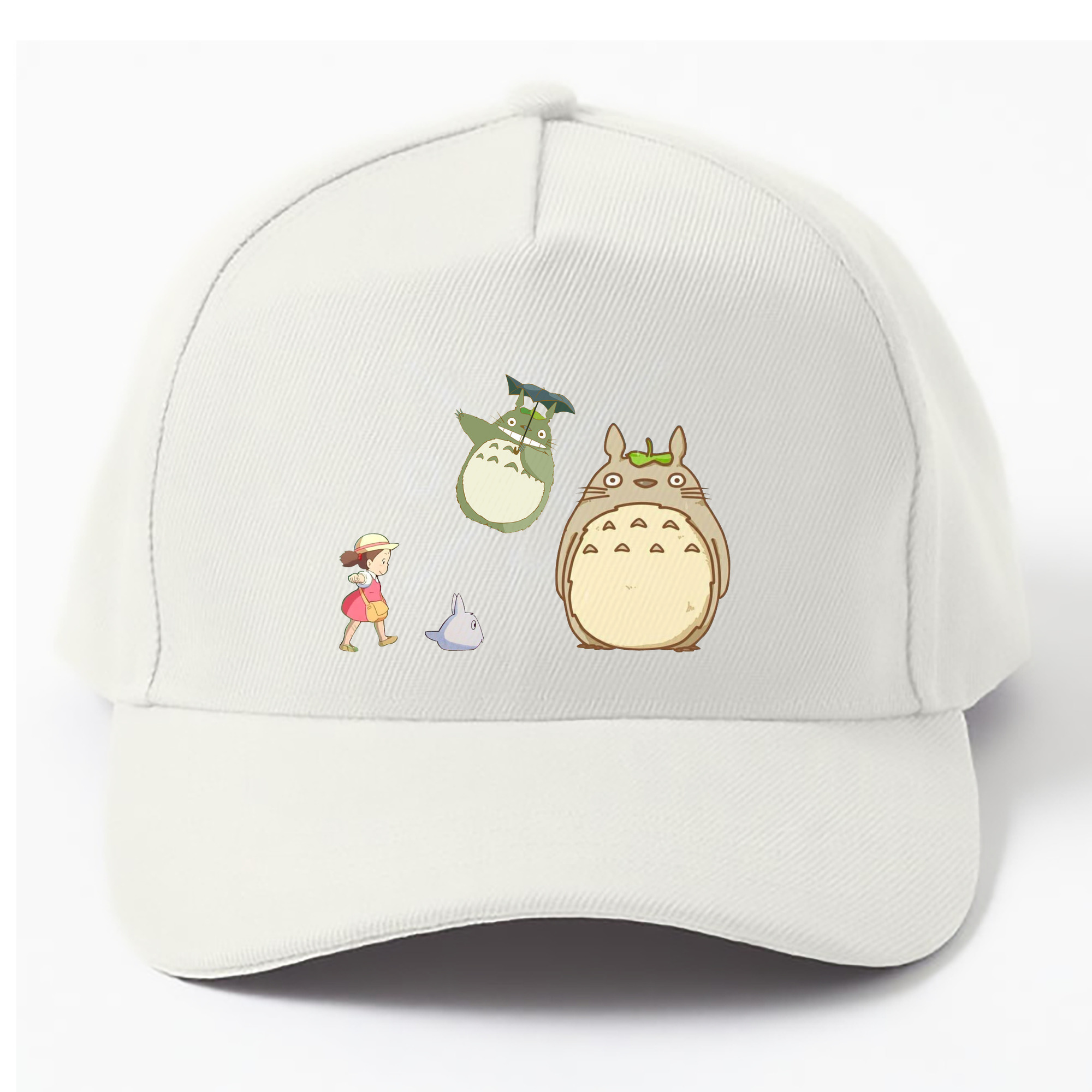 （画像用） となりのトトロ 草壁メイ 草壁サツキ My Neighbor Totoro Satsuki Kusakabe Mei Kusakabe ベースボールキャップ 綿100％ 男女兼用 帽子 スポーツ