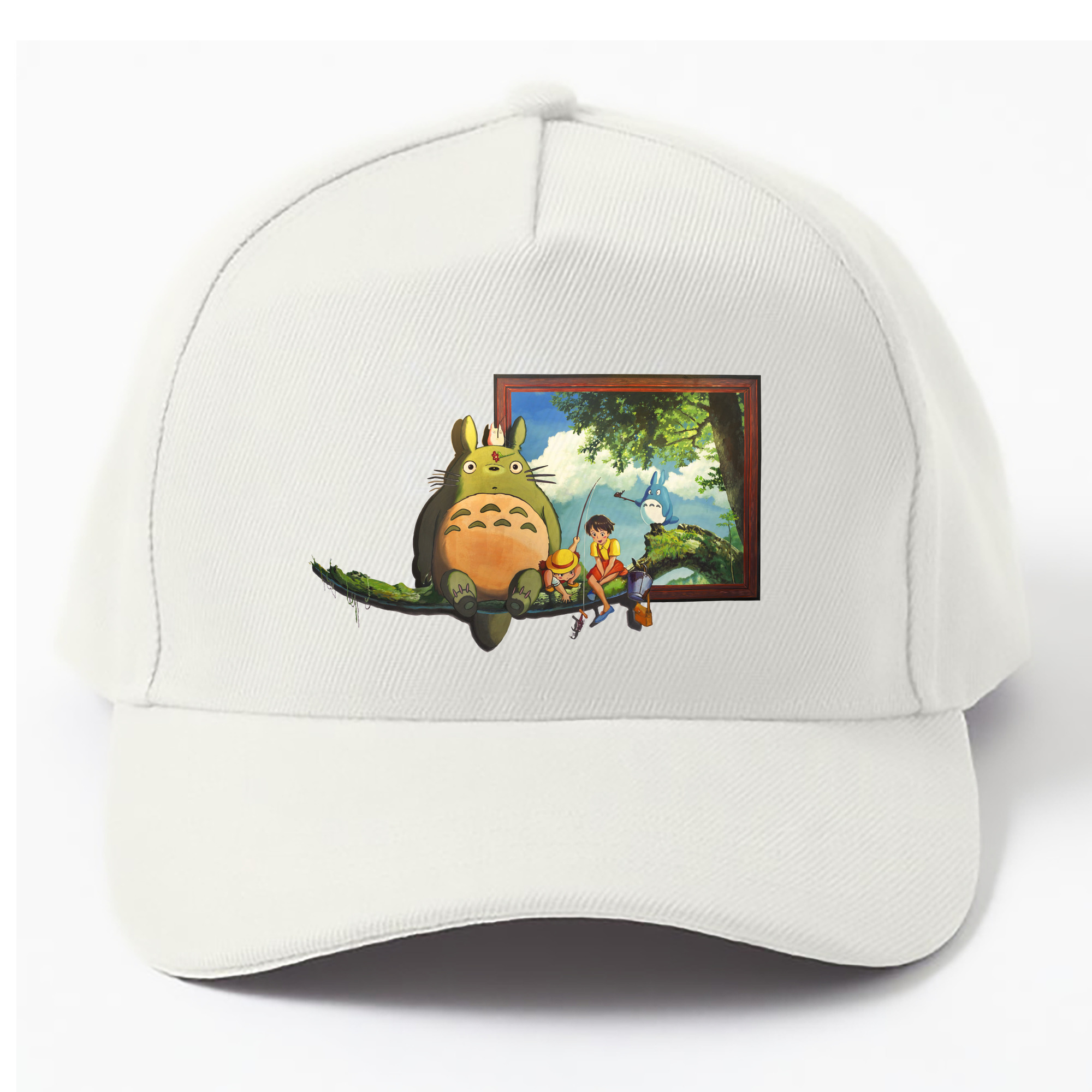 （画像用） となりのトトロ 草壁メイ 草壁サツキ My Neighbor Totoro Satsuki Kusakabe Mei Kusakabe ベースボールキャップ 綿100％ 男女兼用 帽子 スポーツ
