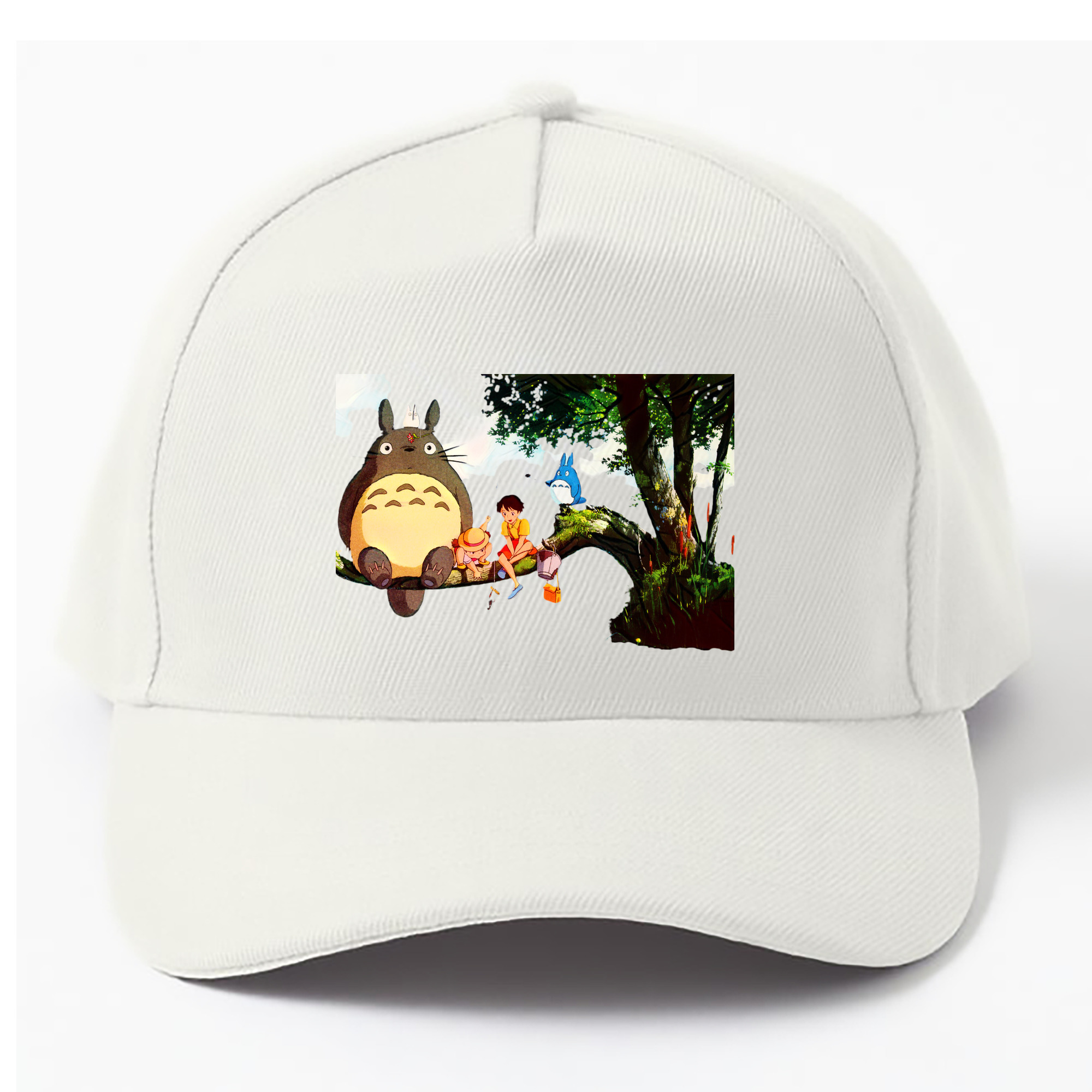 （画像用） となりのトトロ 草壁メイ 草壁サツキ My Neighbor Totoro Satsuki Kusakabe Mei Kusakabe ベースボールキャップ 綿100％ 男女兼用 帽子 スポーツ