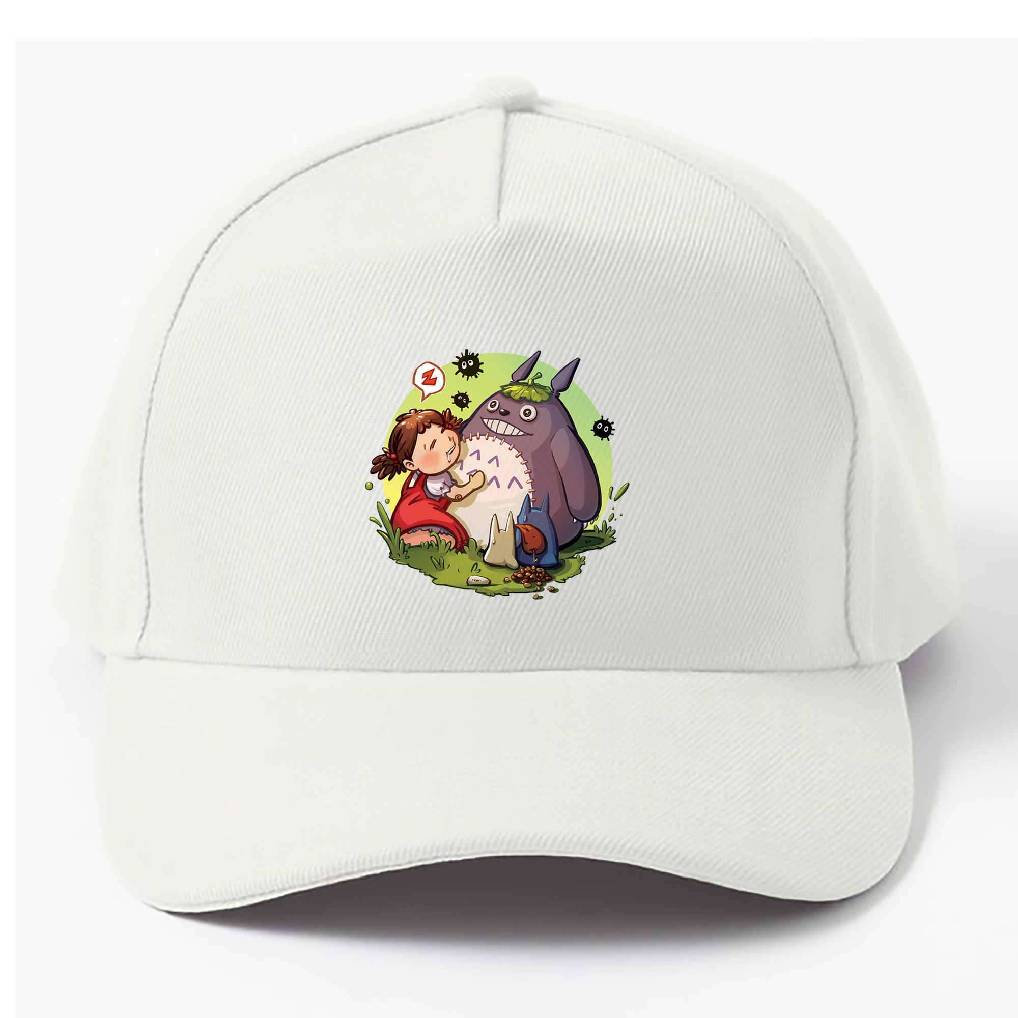 （画像用） となりのトトロ 草壁メイ 草壁サツキ My Neighbor Totoro Satsuki Kusakabe Mei Kusakabe ベースボールキャップ 綿100％ 男女兼用 帽子 スポーツ