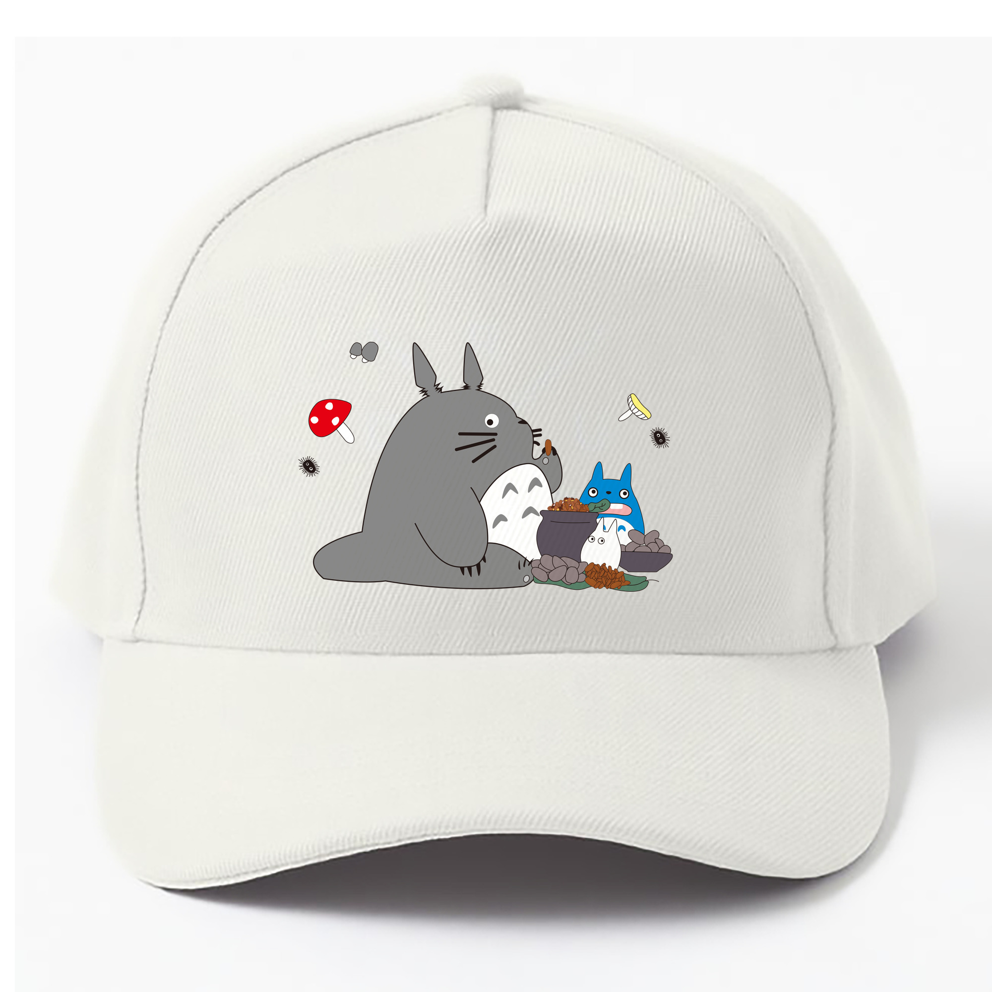 （画像用） となりのトトロ 草壁メイ 草壁サツキ My Neighbor Totoro Satsuki Kusakabe Mei Kusakabe ベースボールキャップ 綿100％ 男女兼用 帽子 スポーツ