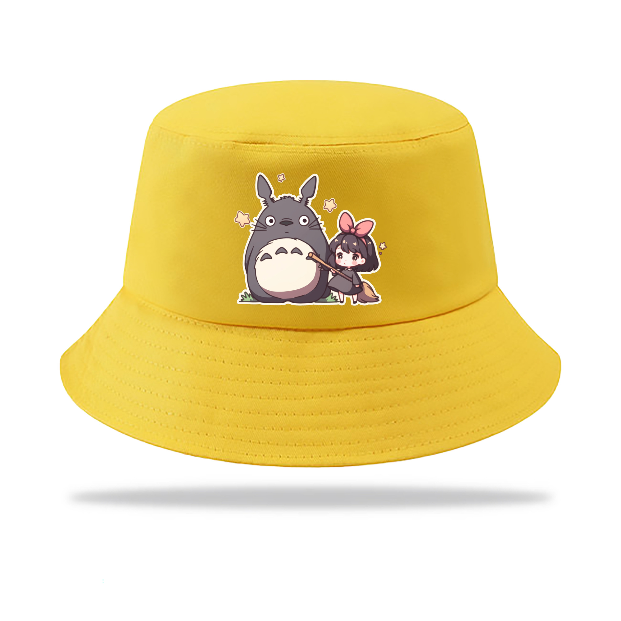 （画像用） となりのトトロ 草壁メイ 草壁サツキ My Neighbor Totoro Satsuki Kusakabe Mei Kusakabe アウトドア日除けバケットハット