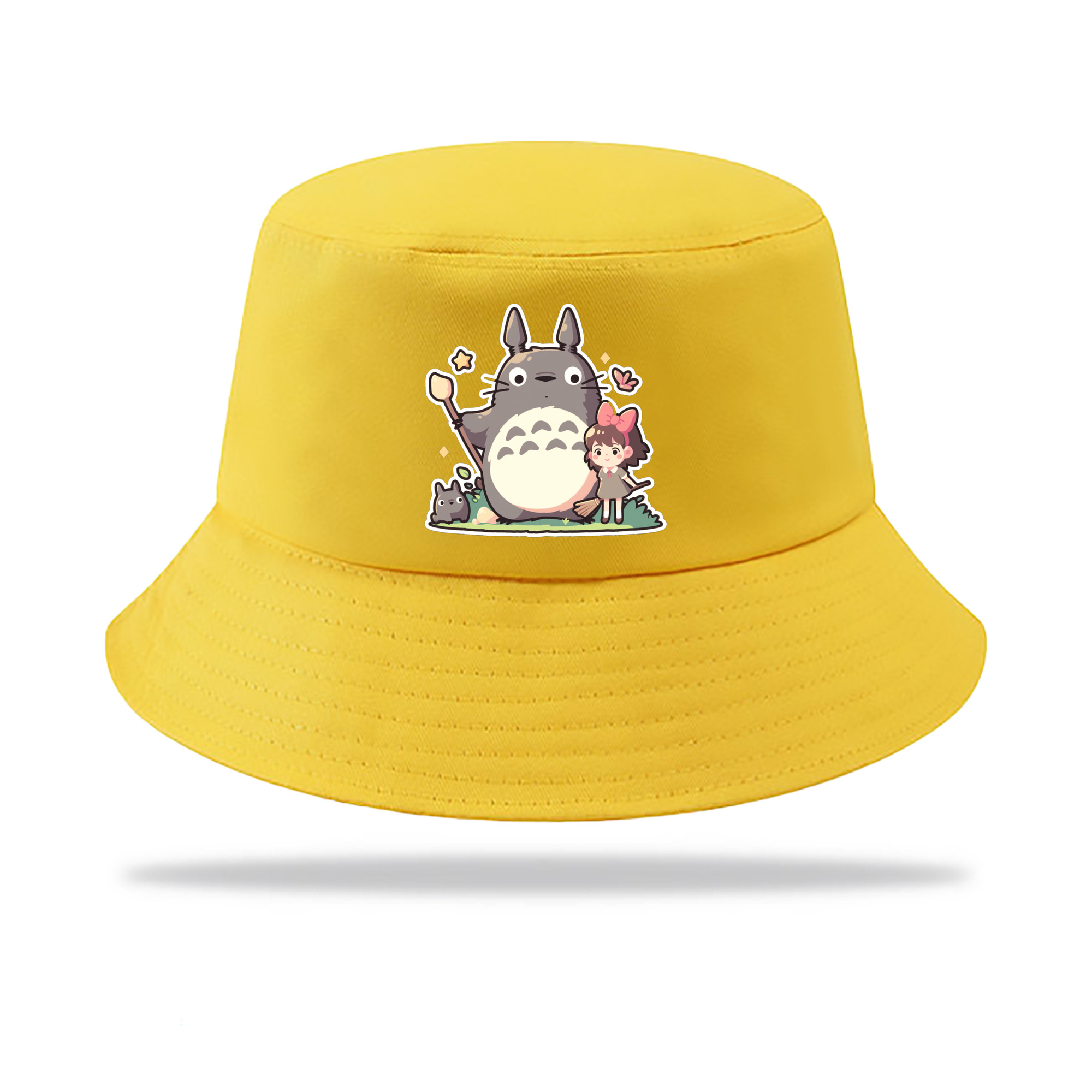 （画像用） となりのトトロ 草壁メイ 草壁サツキ My Neighbor Totoro Satsuki Kusakabe Mei Kusakabe アウトドア日除けバケットハット