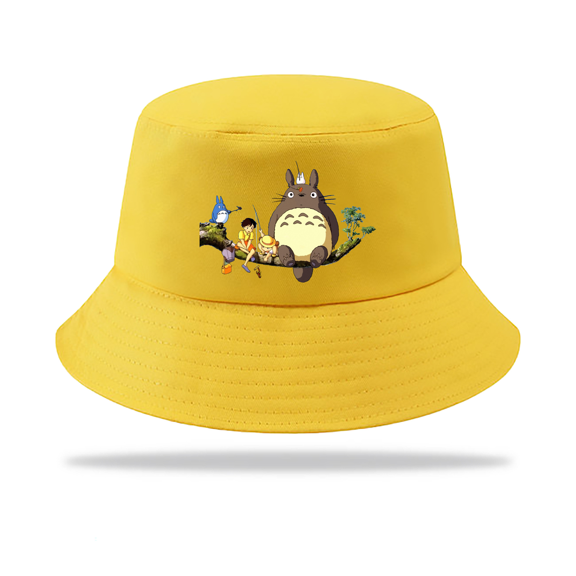 （画像用） となりのトトロ 草壁メイ 草壁サツキ My Neighbor Totoro Satsuki Kusakabe Mei Kusakabe アウトドア日除けバケットハット