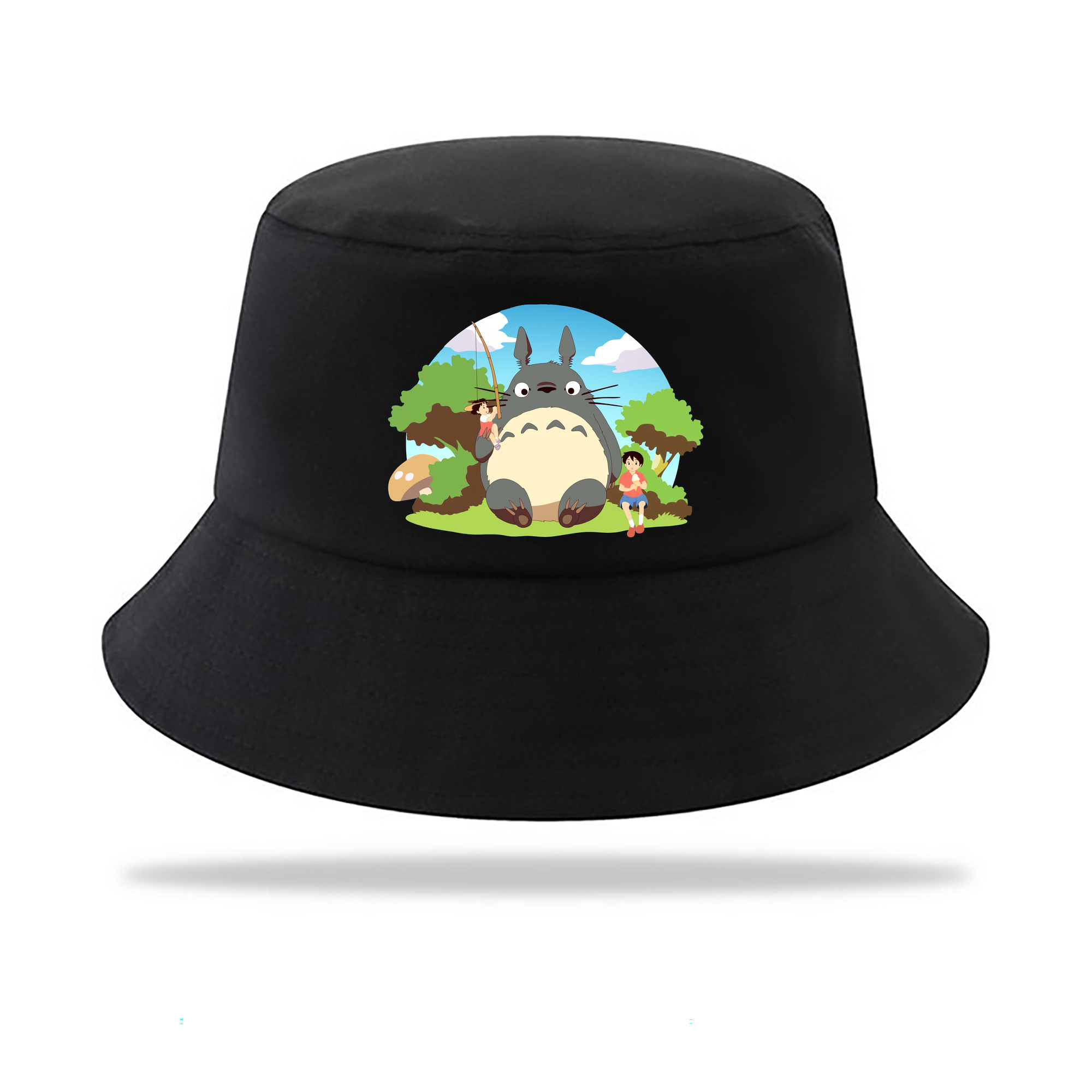（画像用） となりのトトロ 草壁メイ 草壁サツキ My Neighbor Totoro Satsuki Kusakabe Mei Kusakabe アウトドア日除けバケットハット