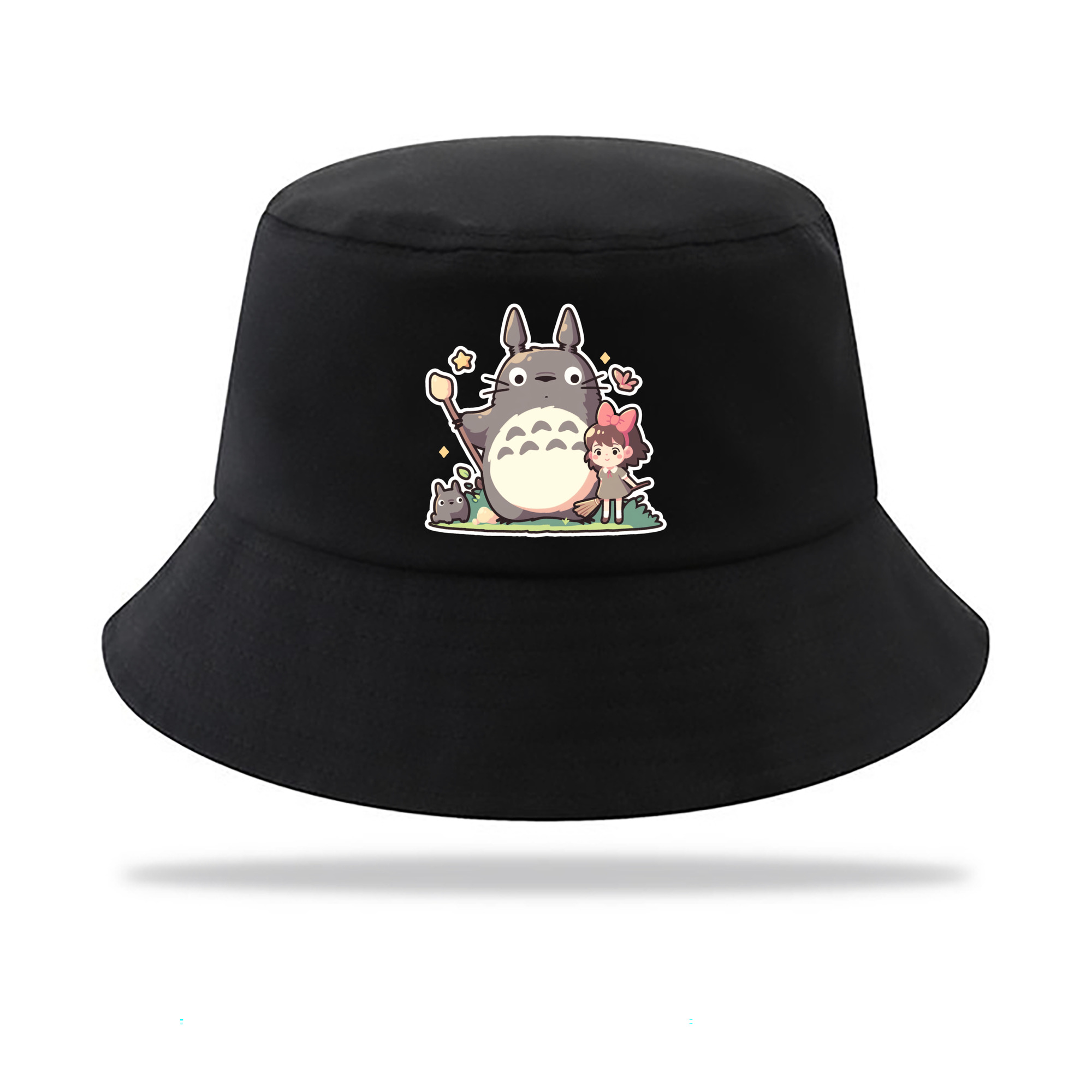 （画像用） となりのトトロ 草壁メイ 草壁サツキ My Neighbor Totoro Satsuki Kusakabe Mei Kusakabe アウトドア日除けバケットハット