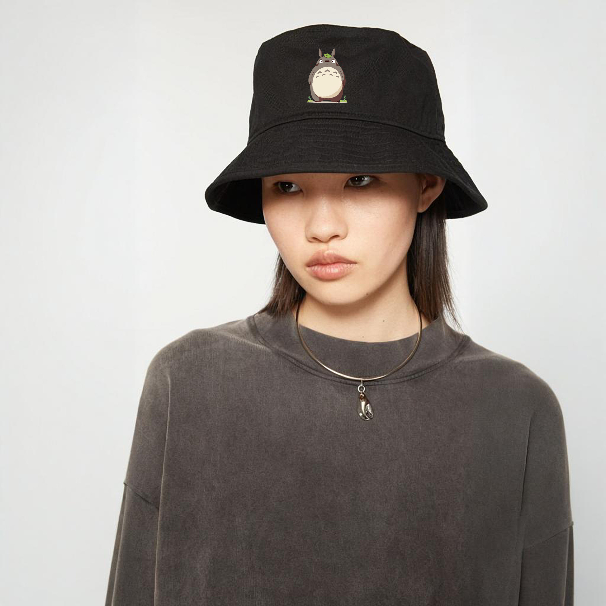 となりのトトロ 草壁メイ 草壁サツキ My Neighbor Totoro Satsuki Kusakabe Mei Kusakabe アウトドア日除けバケットハット