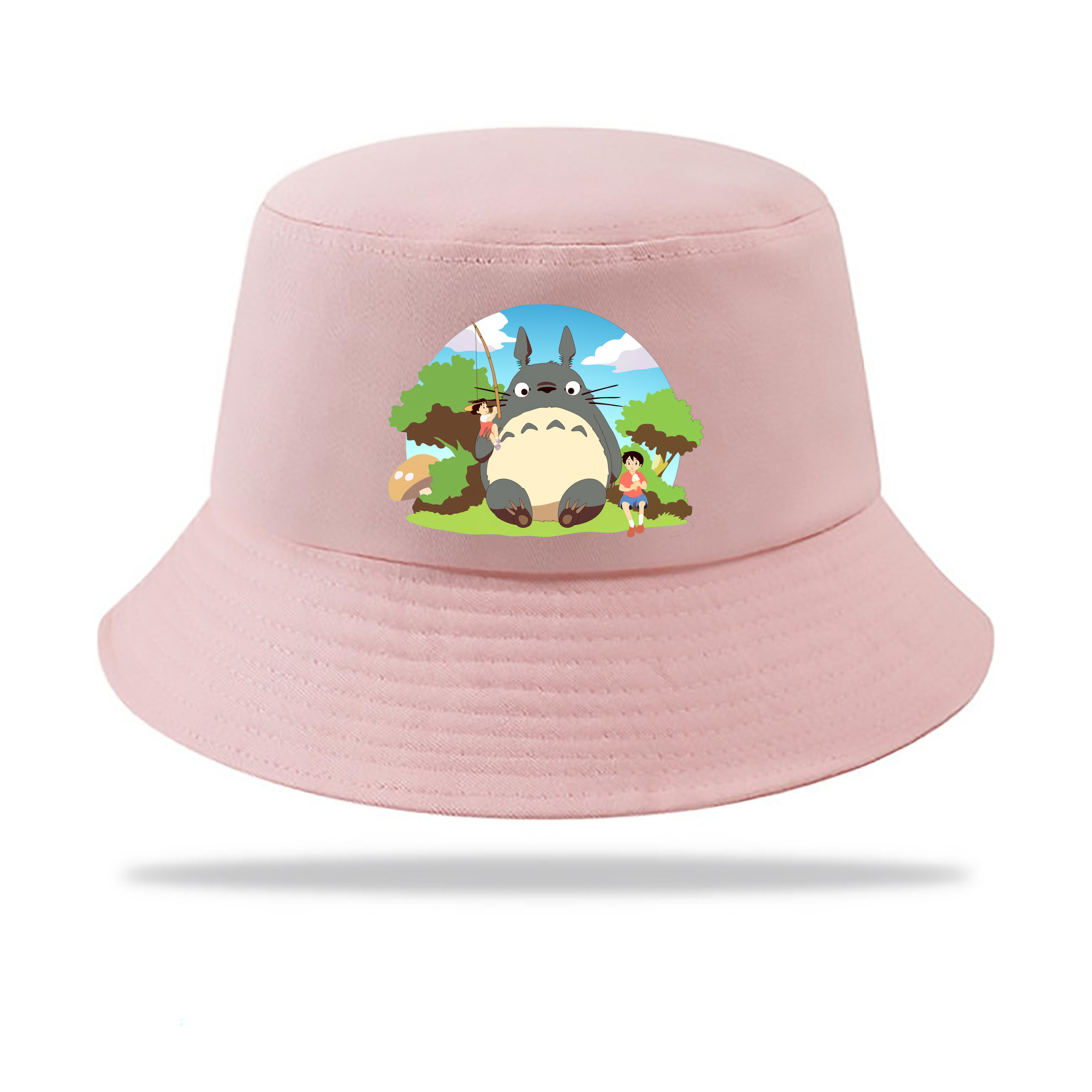 （画像用） となりのトトロ 草壁メイ 草壁サツキ My Neighbor Totoro Satsuki Kusakabe Mei Kusakabe アウトドア日除けバケットハット