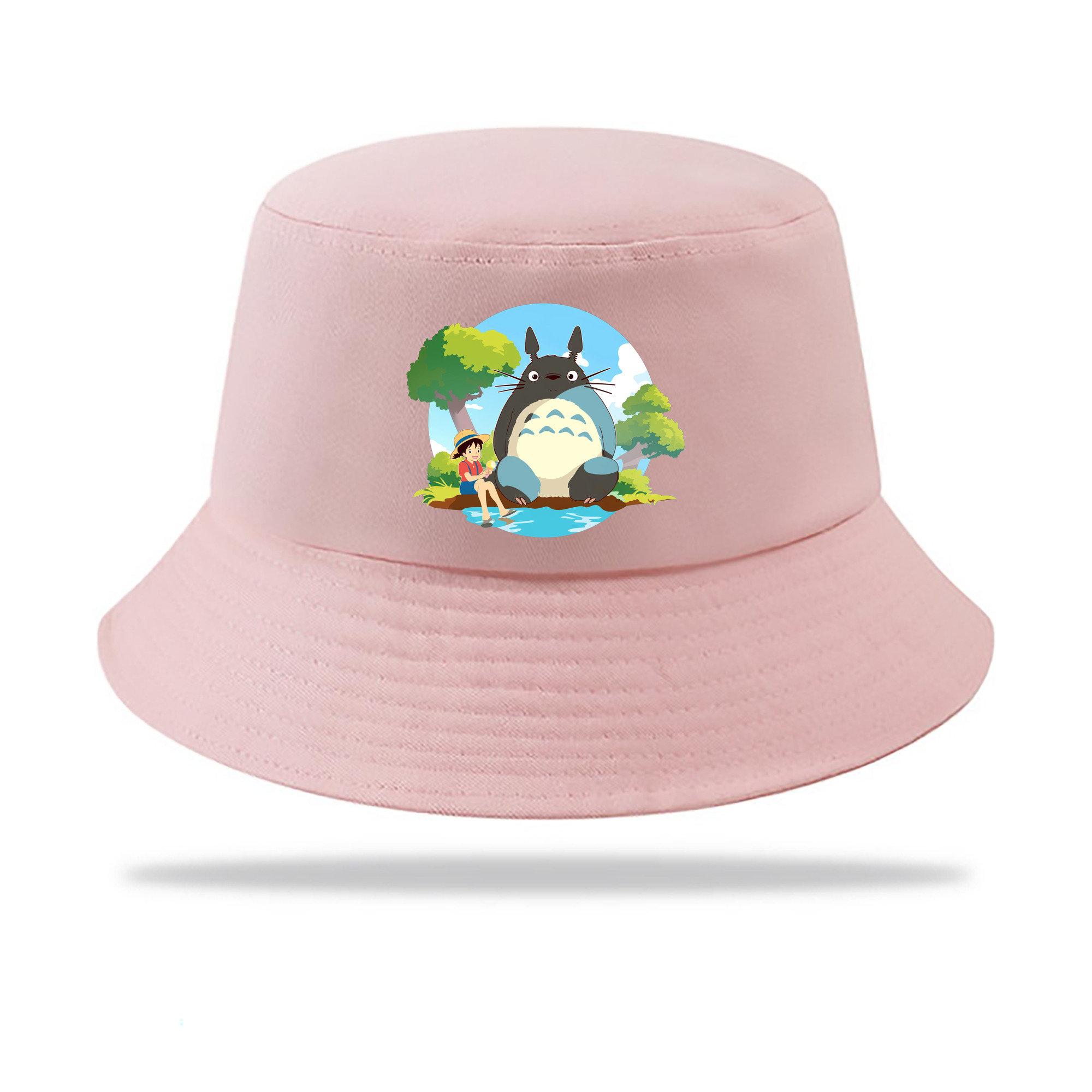 （画像用） となりのトトロ 草壁メイ 草壁サツキ My Neighbor Totoro Satsuki Kusakabe Mei Kusakabe アウトドア日除けバケットハット