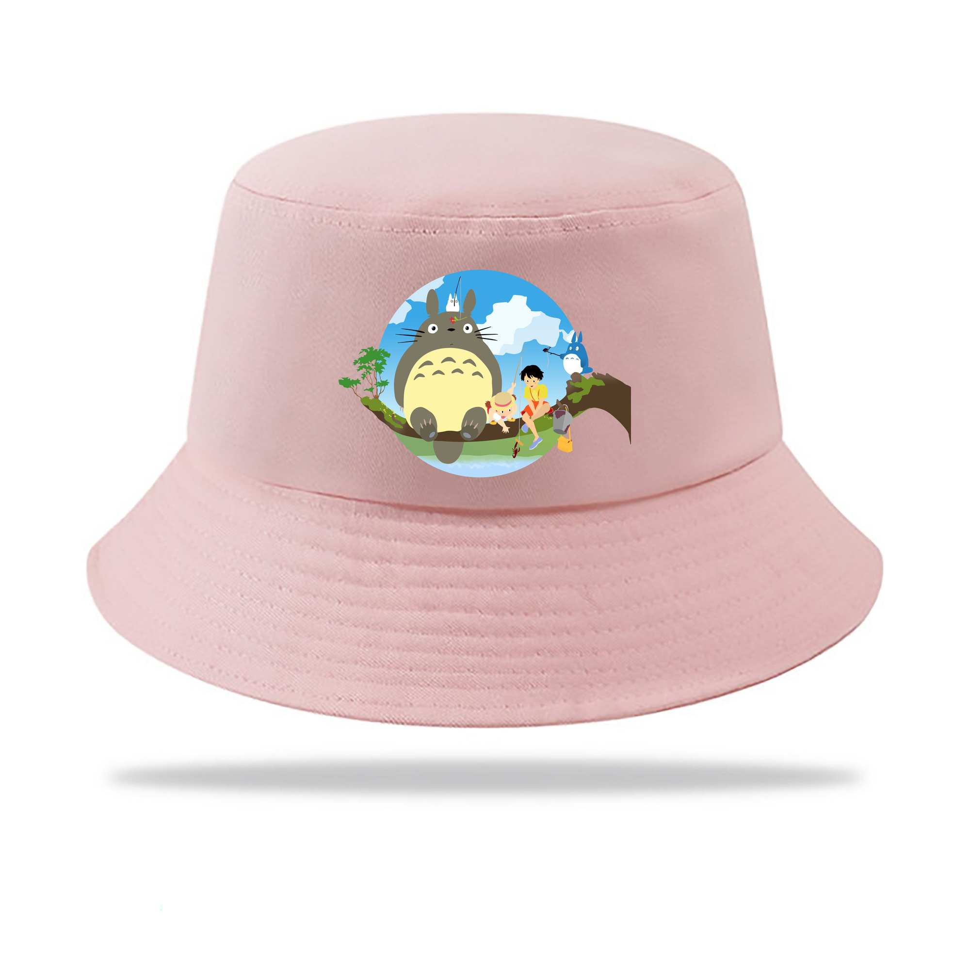 （画像用） となりのトトロ 草壁メイ 草壁サツキ My Neighbor Totoro Satsuki Kusakabe Mei Kusakabe アウトドア日除けバケットハット