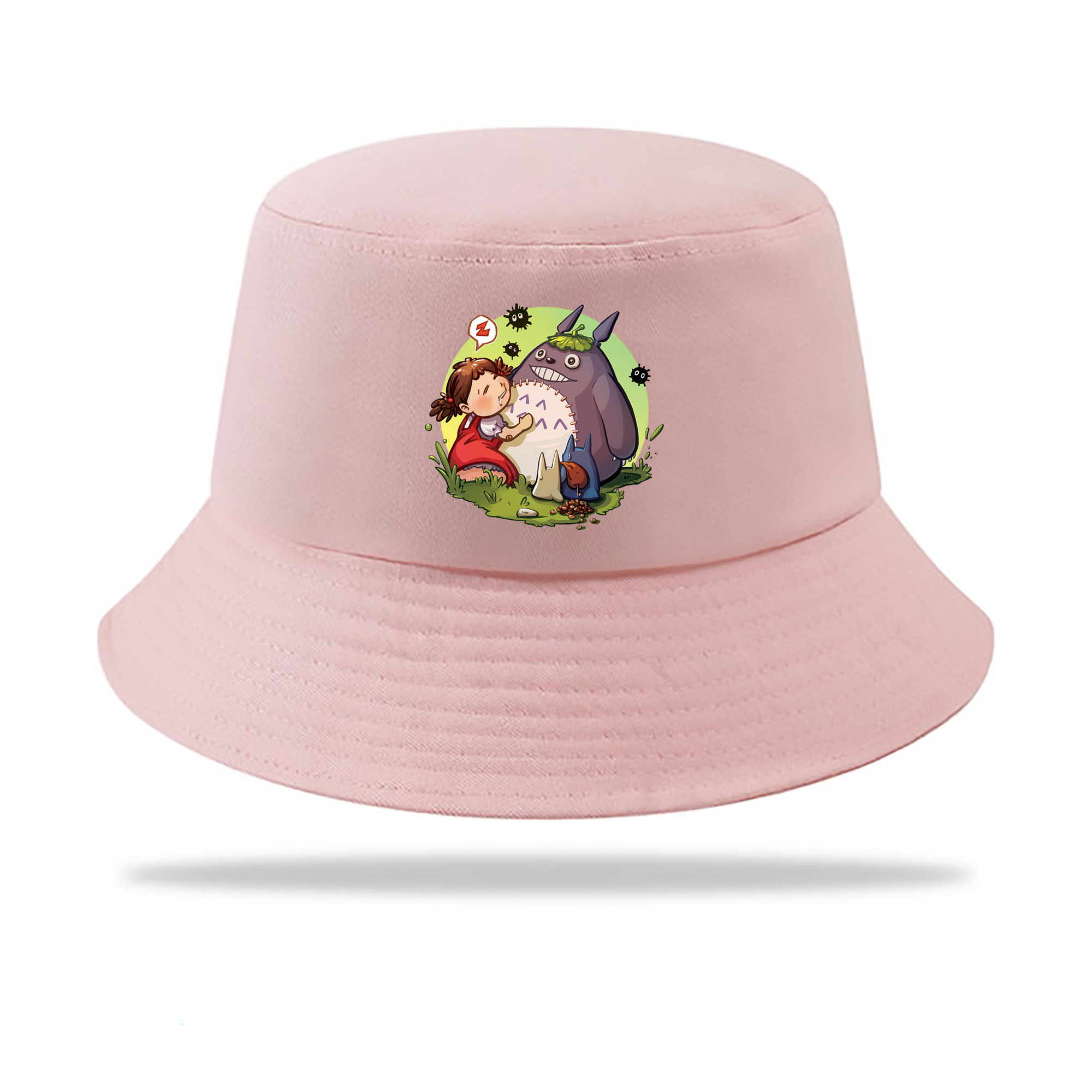 （画像用） となりのトトロ 草壁メイ 草壁サツキ My Neighbor Totoro Satsuki Kusakabe Mei Kusakabe アウトドア日除けバケットハット