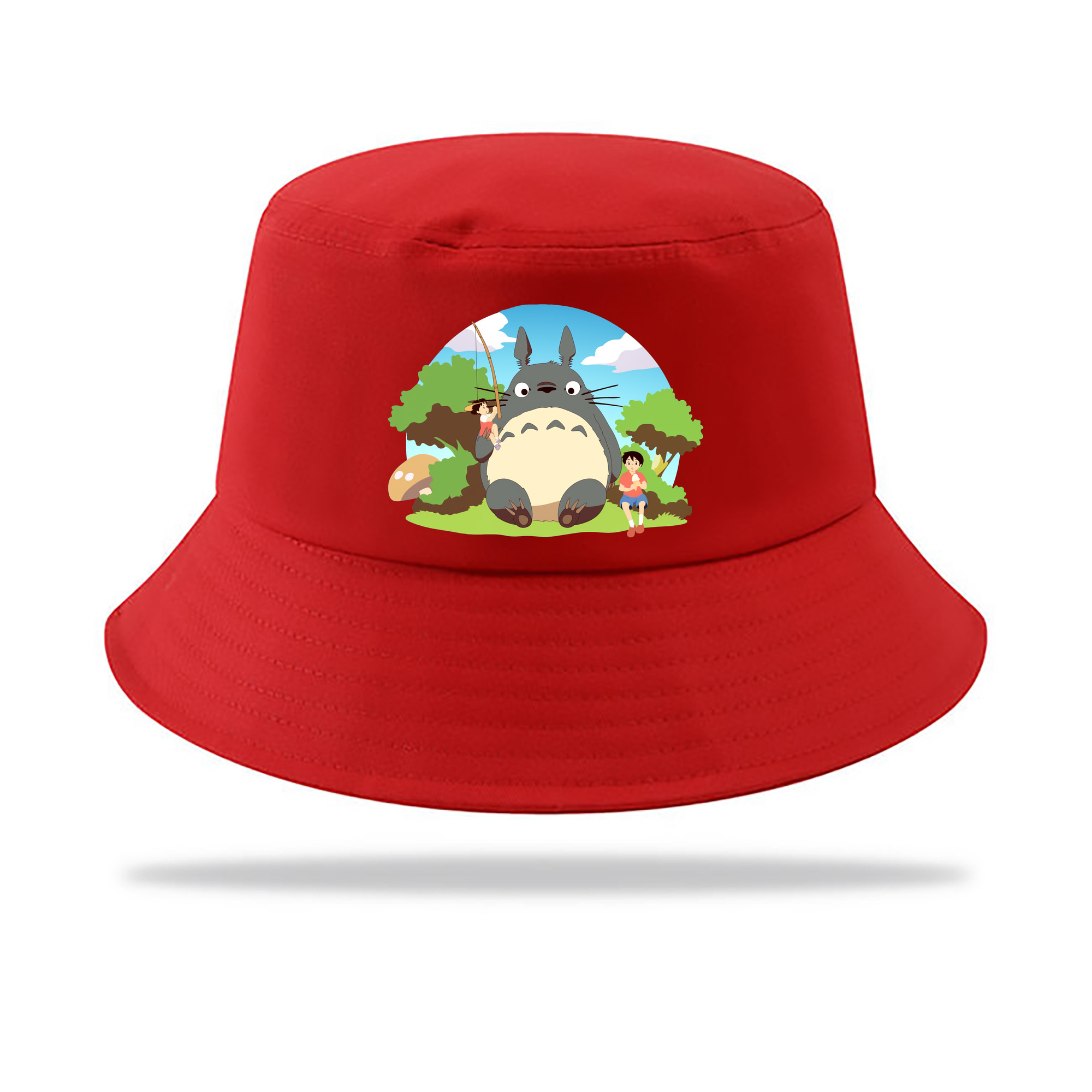 （画像用） となりのトトロ 草壁メイ 草壁サツキ My Neighbor Totoro Satsuki Kusakabe Mei Kusakabe アウトドア日除けバケットハット