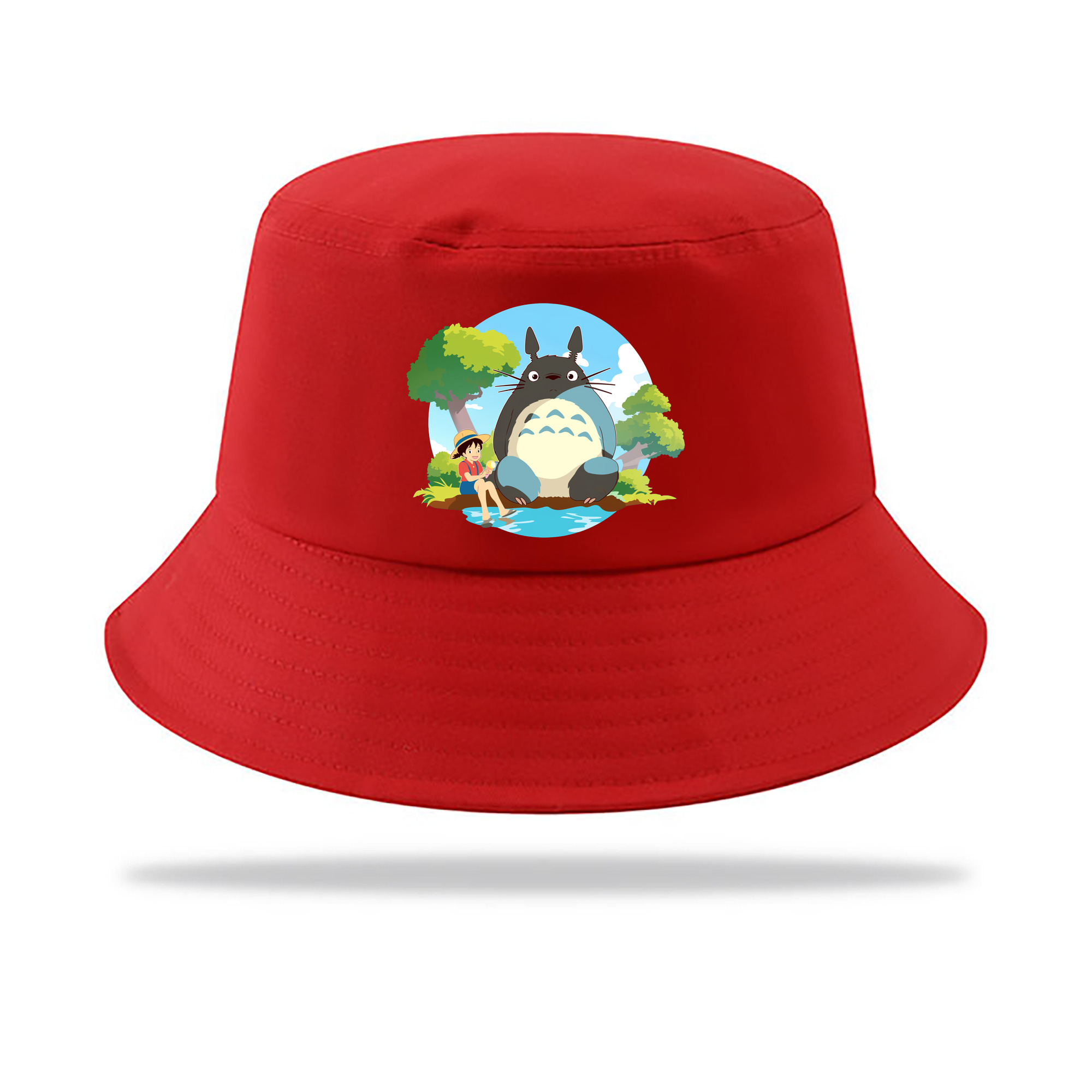 （画像用） となりのトトロ 草壁メイ 草壁サツキ My Neighbor Totoro Satsuki Kusakabe Mei Kusakabe アウトドア日除けバケットハット