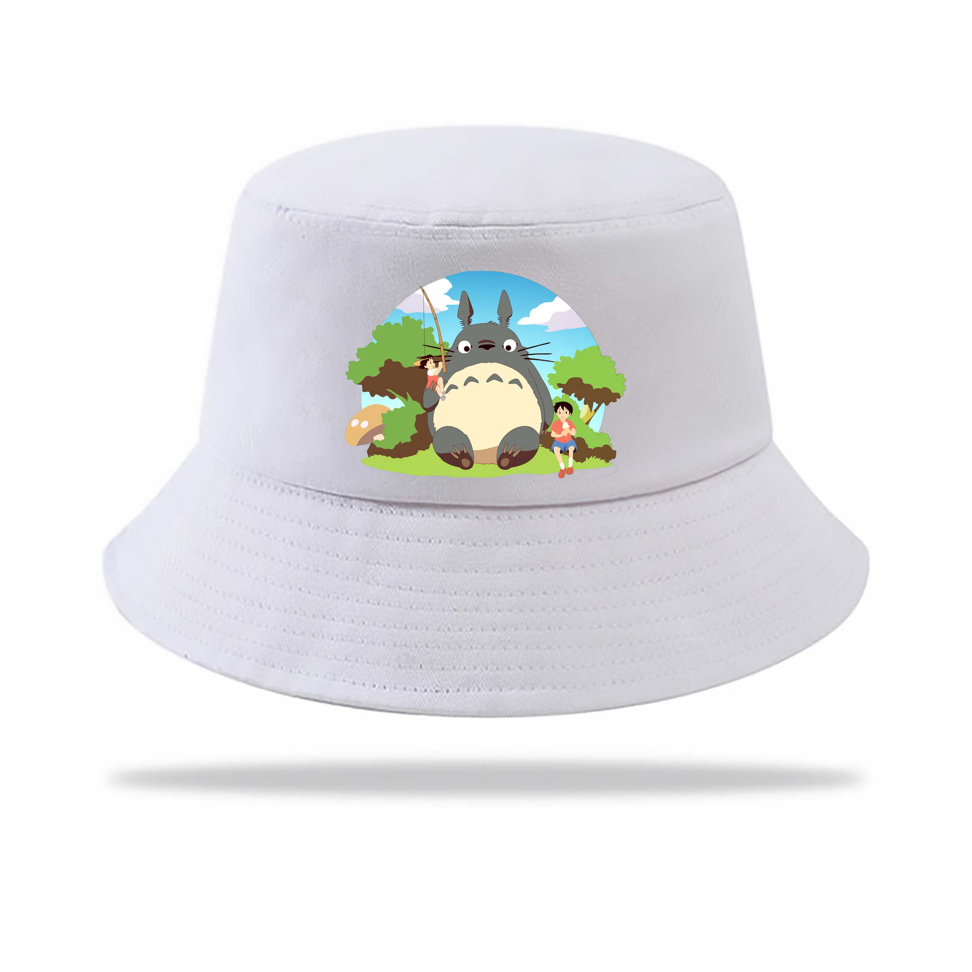（画像用） となりのトトロ 草壁メイ 草壁サツキ My Neighbor Totoro Satsuki Kusakabe Mei Kusakabe アウトドア日除けバケットハット