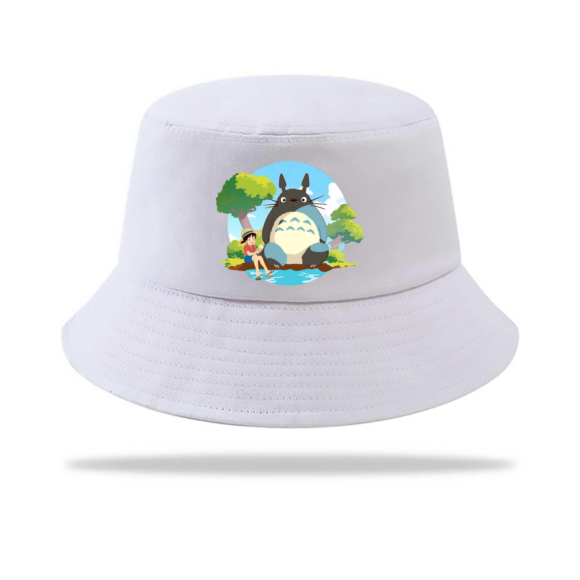 （画像用） となりのトトロ 草壁メイ 草壁サツキ My Neighbor Totoro Satsuki Kusakabe Mei Kusakabe アウトドア日除けバケットハット