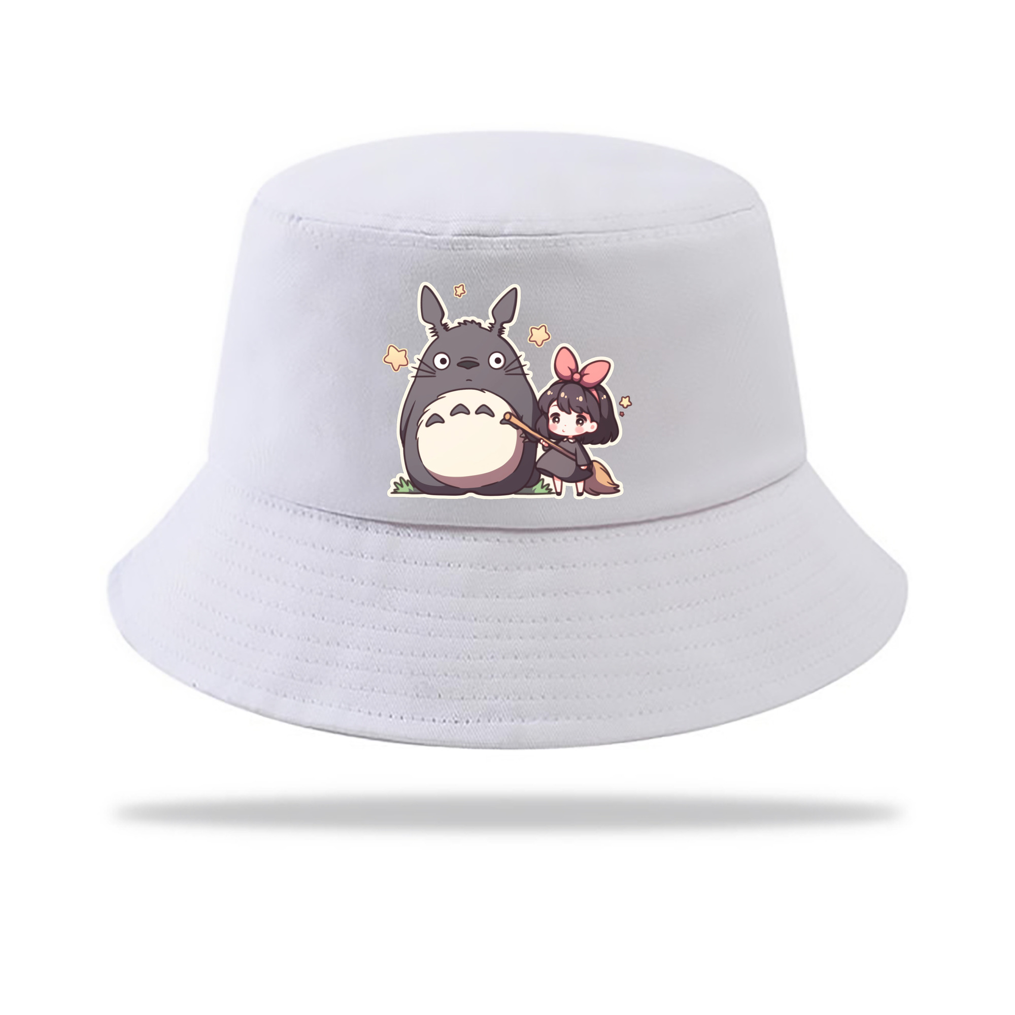 （画像用） となりのトトロ 草壁メイ 草壁サツキ My Neighbor Totoro Satsuki Kusakabe Mei Kusakabe アウトドア日除けバケットハット
