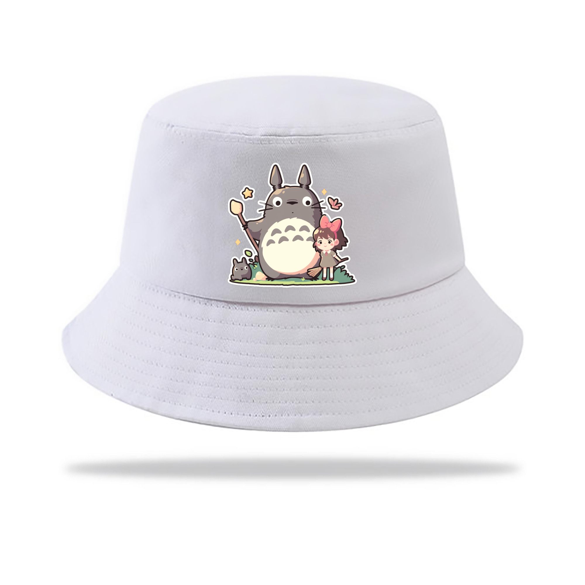 （画像用） となりのトトロ 草壁メイ 草壁サツキ My Neighbor Totoro Satsuki Kusakabe Mei Kusakabe アウトドア日除けバケットハット