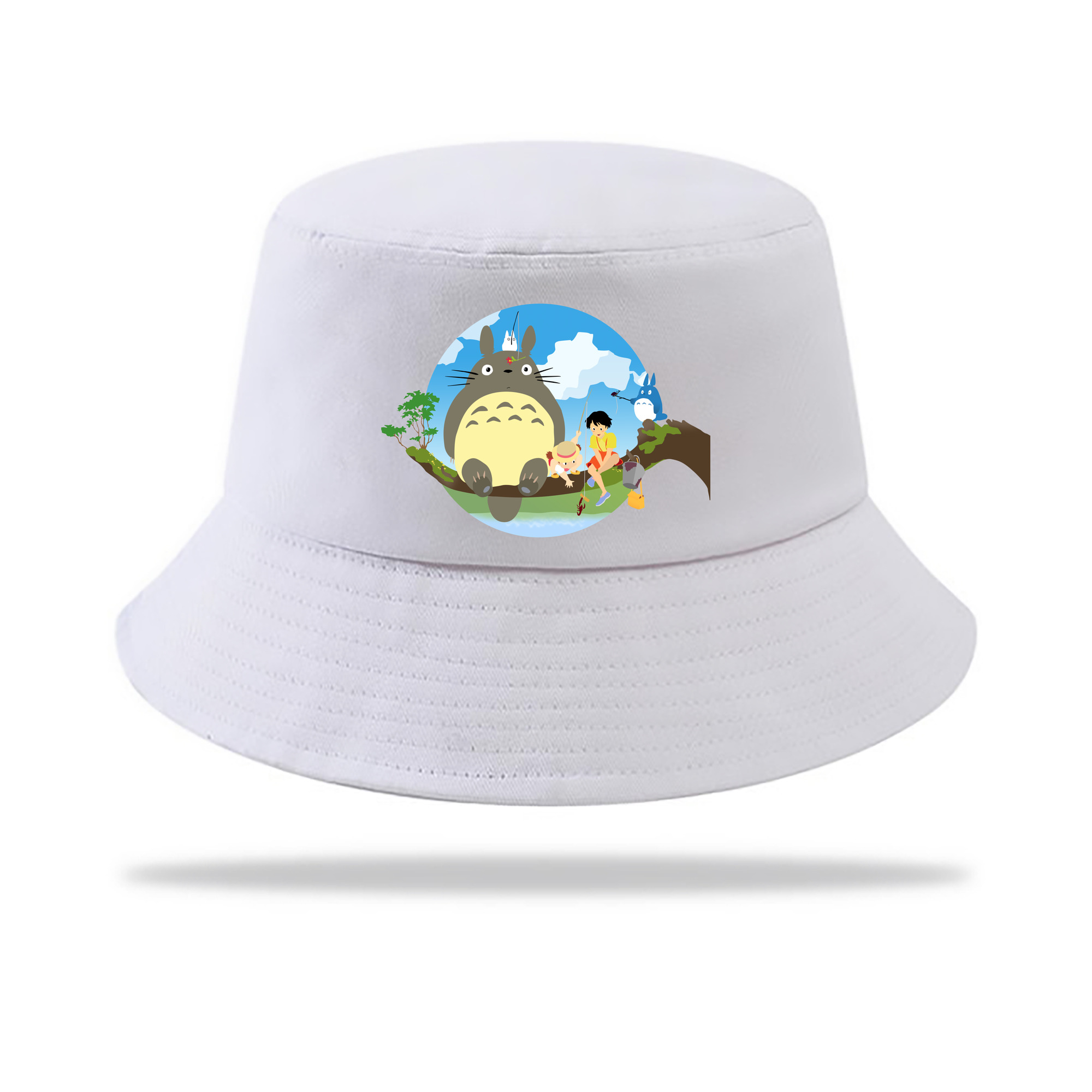 （画像用） となりのトトロ 草壁メイ 草壁サツキ My Neighbor Totoro Satsuki Kusakabe Mei Kusakabe アウトドア日除けバケットハット