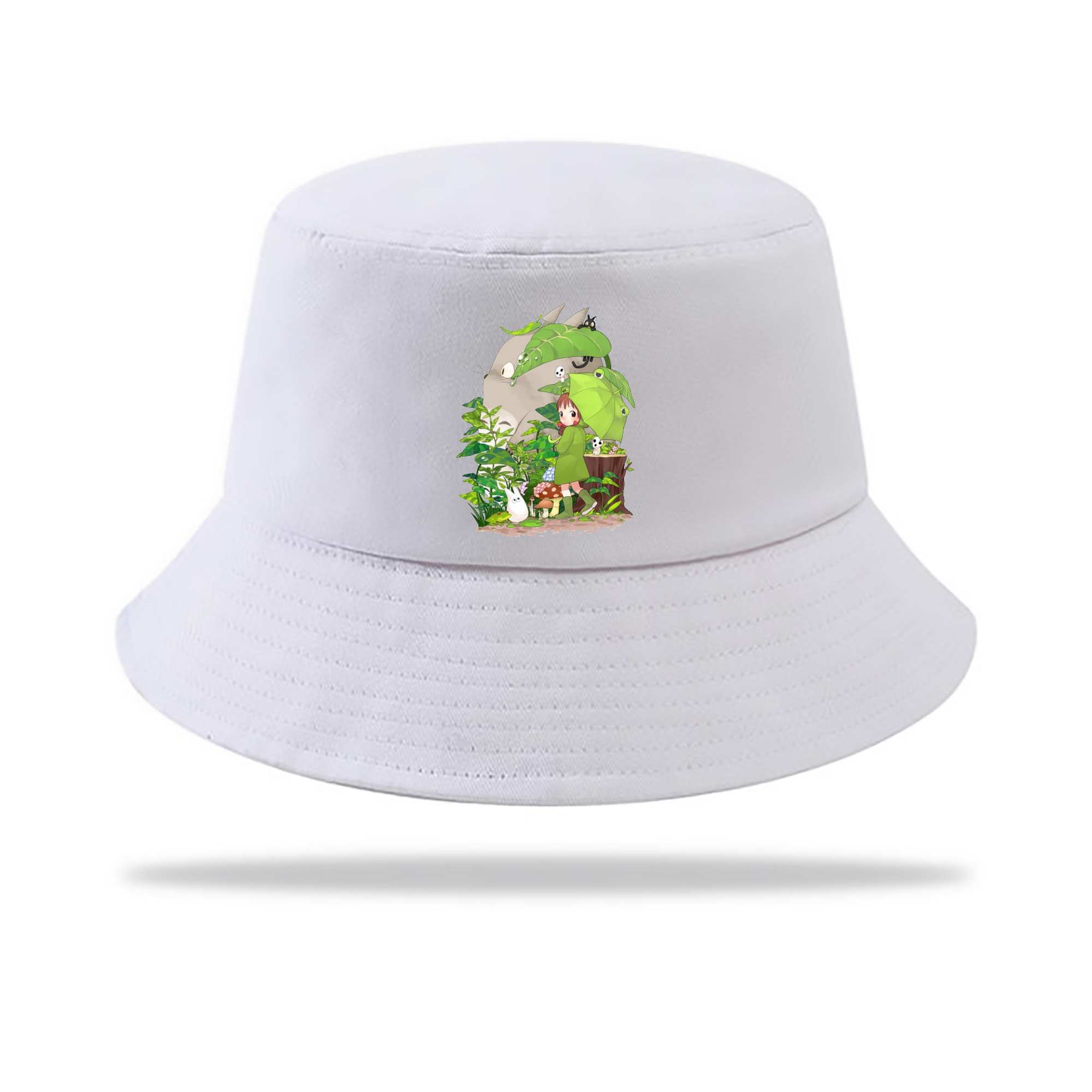 （画像用） となりのトトロ 草壁メイ 草壁サツキ My Neighbor Totoro Satsuki Kusakabe Mei Kusakabe アウトドア日除けバケットハット