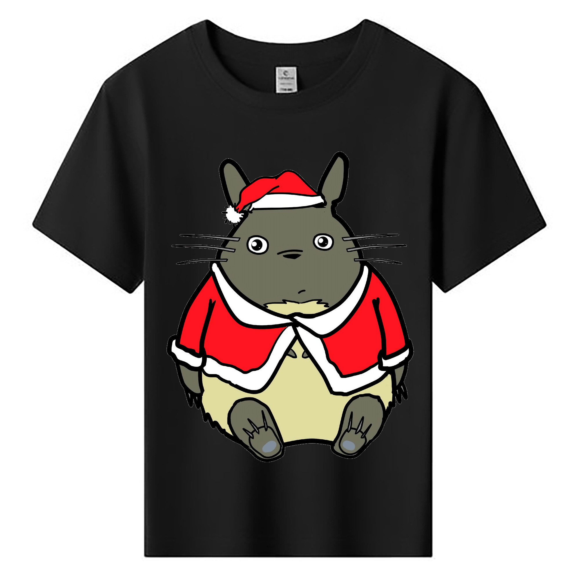 （画像用） となりのトトロ 草壁メイ 草壁サツキ My Neighbor Totoro Satsuki Kusakabe Mei Kusakabe 綿100％キッズTシャツ（フロントプリント）