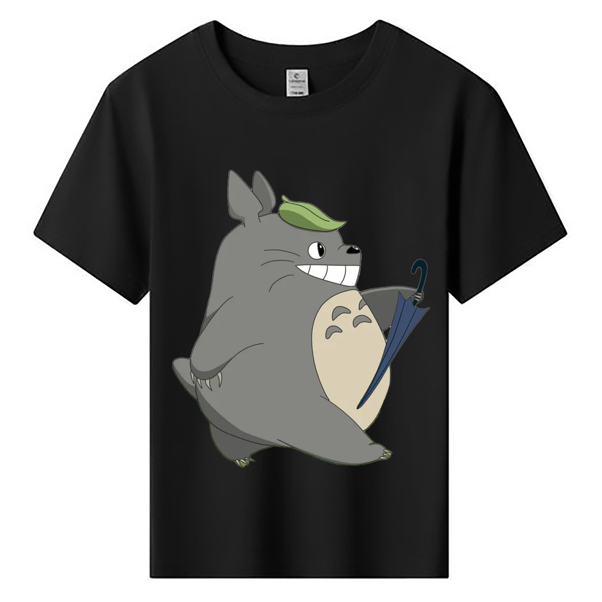 （画像用） となりのトトロ 草壁メイ 草壁サツキ My Neighbor Totoro Satsuki Kusakabe Mei Kusakabe 綿100％キッズTシャツ（フロントプリント）