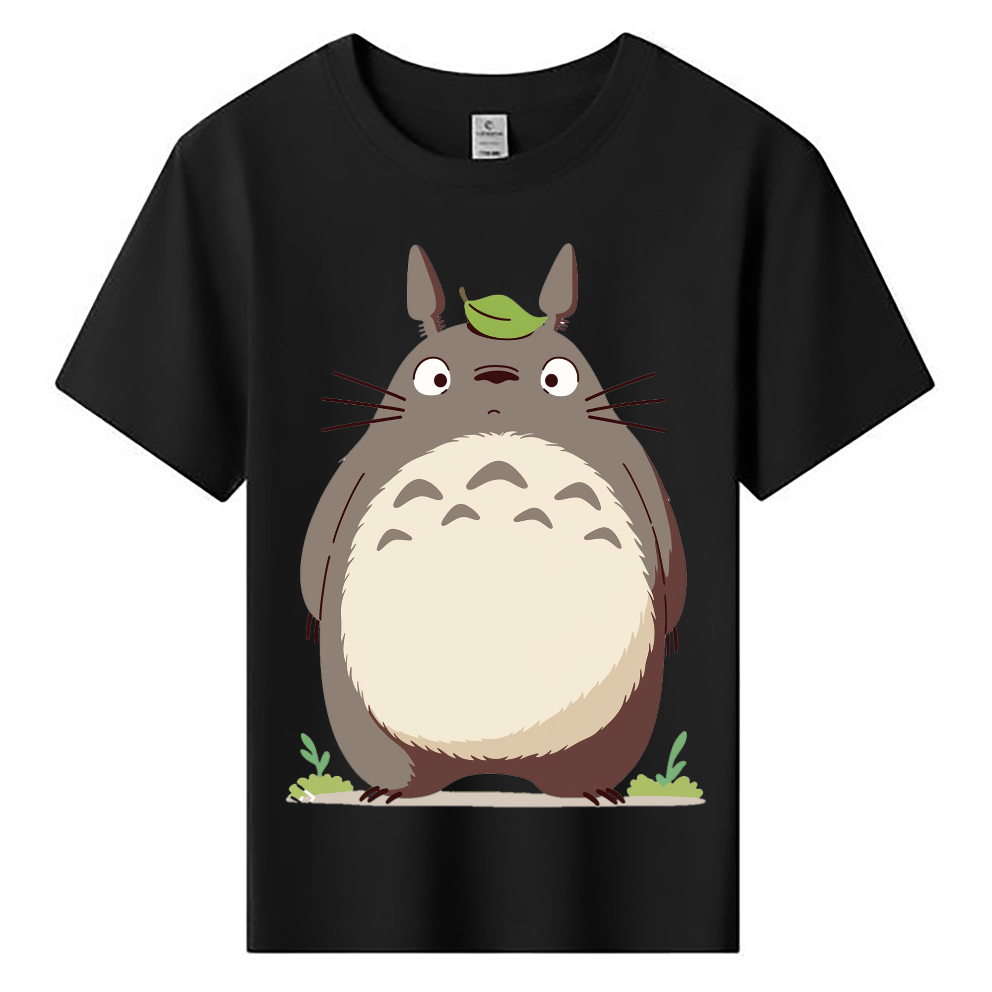 （画像用） となりのトトロ 草壁メイ 草壁サツキ My Neighbor Totoro Satsuki Kusakabe Mei Kusakabe 綿100％キッズTシャツ（フロントプリント）